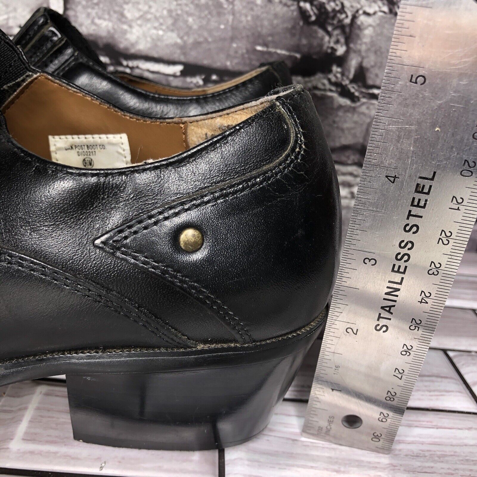 Other Dingo Black Leather Casual Low Cut Heel Booties Shoes Women Size US 9.5 / IT 39.5 - 15 Thumbnail
