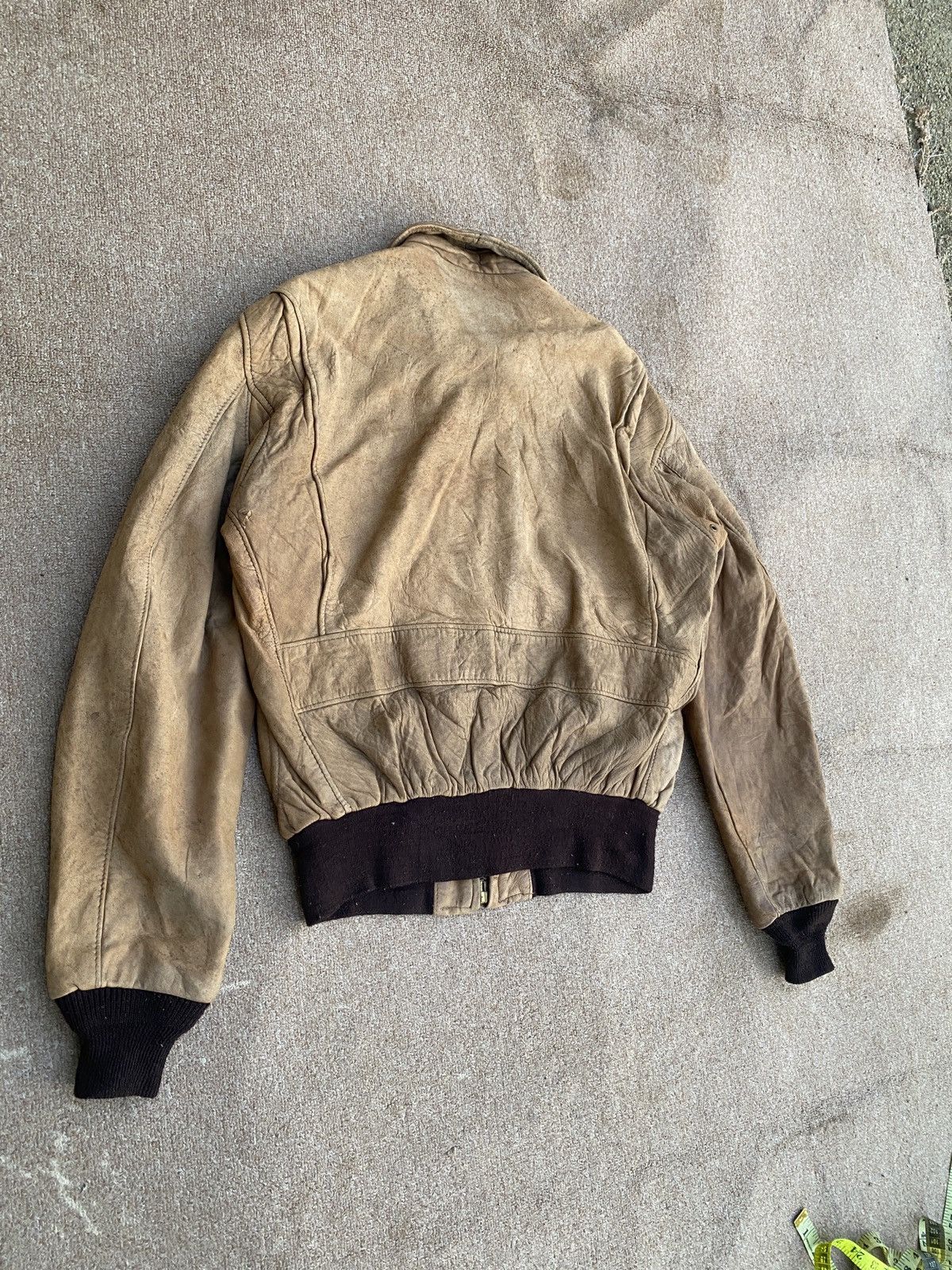 Other Vintage hanger us air force leather jacket Size US M / EU 48-50 / 2 - 16 Thumbnail