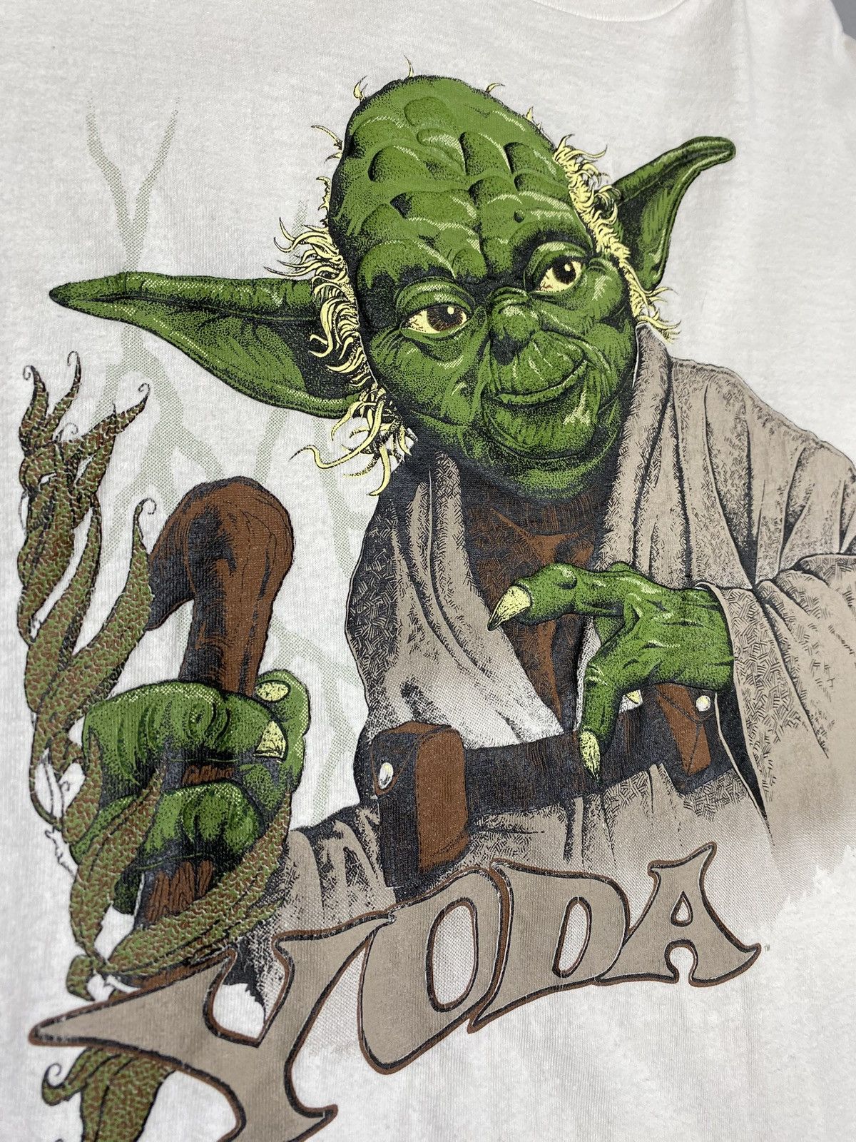 Vintage Vintage 90’s Yoda Star Wars T-Shirt Vtg Movie Tee Medium Size US M / EU 48-50 / 2 - 5 Thumbnail