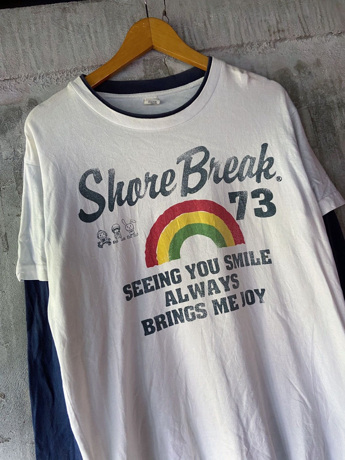 Beauty Beast × Hysteric Glamour × Japanese Brand SEEING YOU SMILE ALWAYS BRINGS ME JOY DOUBLE LAYER Size US M / EU 48-50 / 2 - 5 Thumbnail