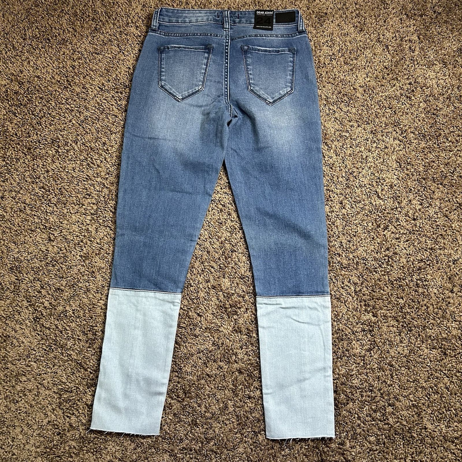 Other Dear John Women Jeans 24 Joyride Ankle Skinny Denim Jean Mid Size 24" / US 00 / IT 34 - 10 Thumbnail