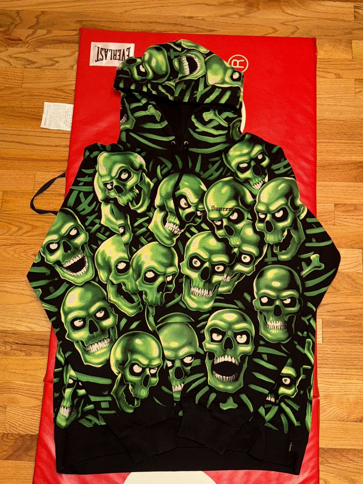 Liquid Blue × Supreme SS18 Supreme Skull Pile Hooded Sweatshirt Size XL Size US XL / EU 56 / 4 - 3 Thumbnail