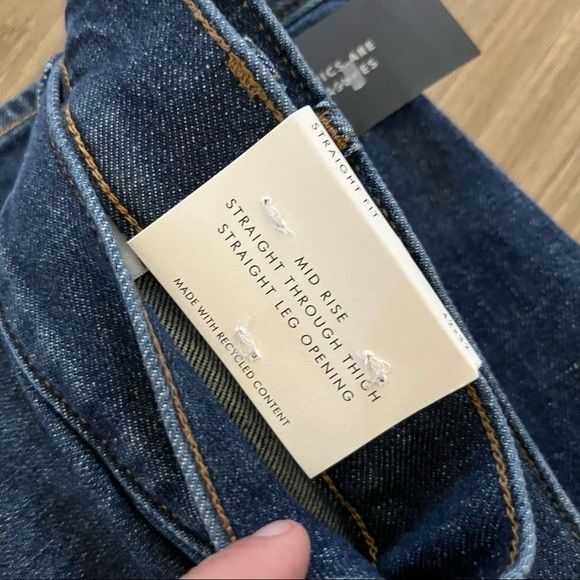 Banana Republic Banana Republic Organic Straight Leg Denim Jeans Size US 42 / EU 58 - 6 Thumbnail
