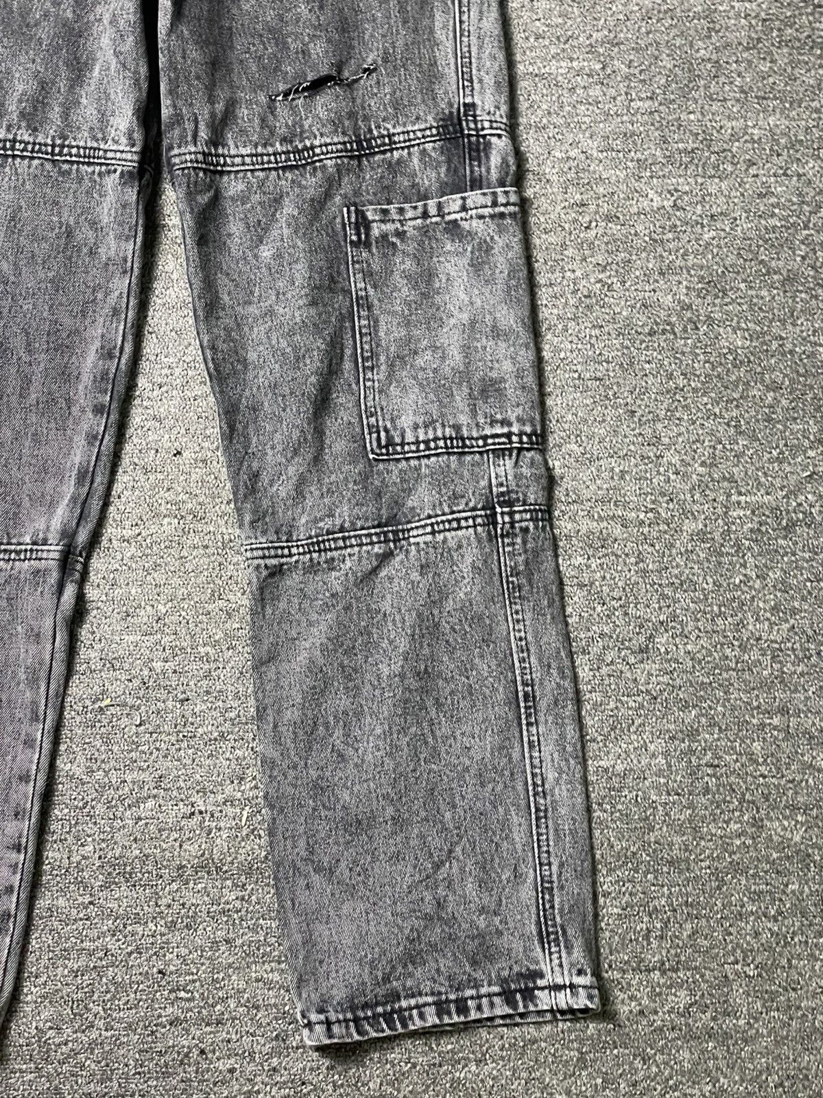 Shein × Vintage SHEIN Brand Cargo Jeans Pants (95) Size US 26 / EU 42 - 3 Thumbnail