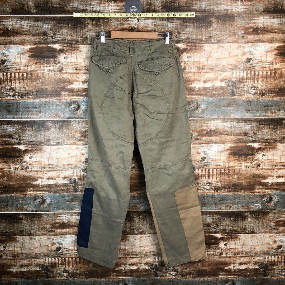 Japanese Brand DL Acoustic reconstruct Cargo Custom utility Pants #C1245 Size US 28 / EU 44 - 17 Thumbnail