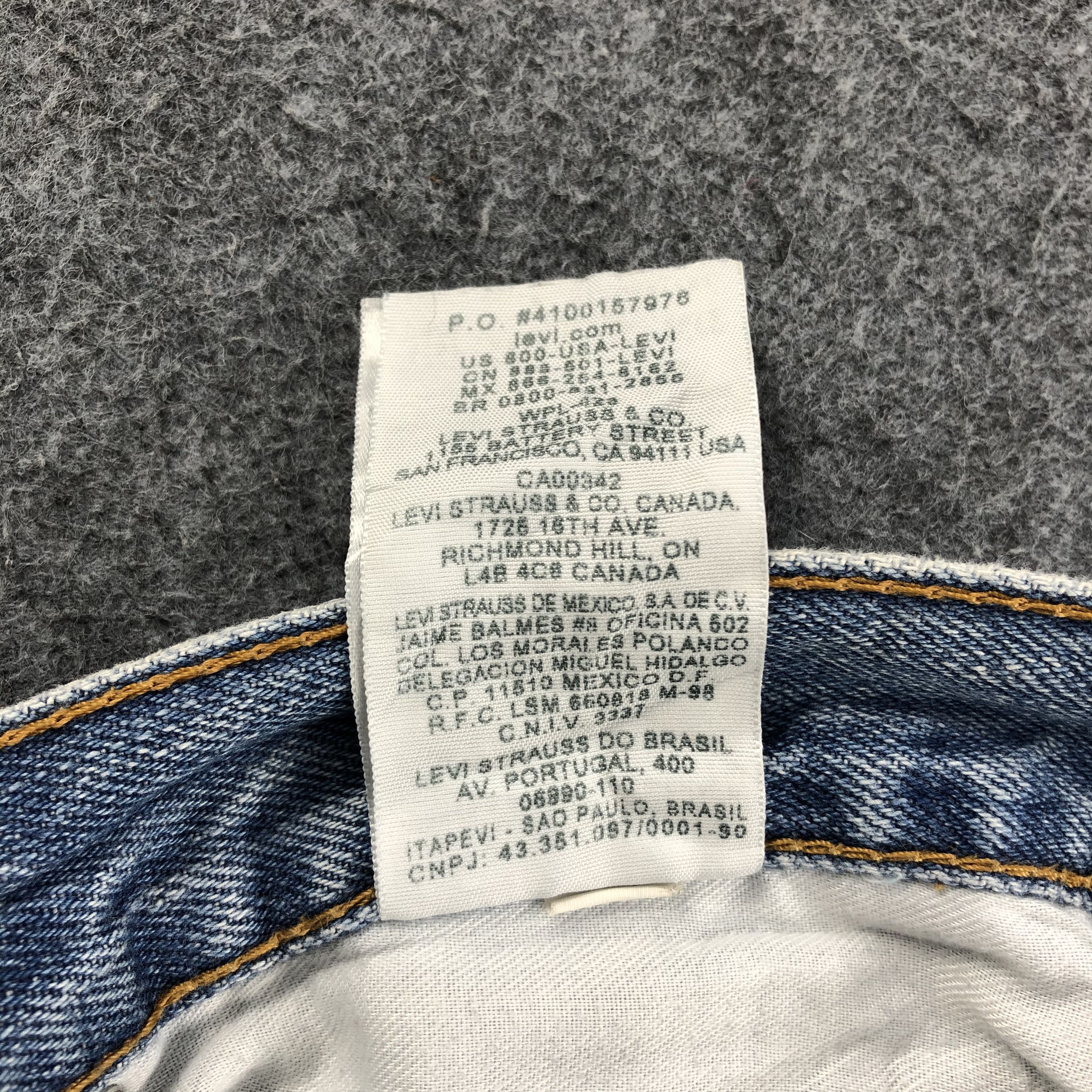 Levi's Vintage Levis 550 Jeans Stone Wash Distressed Hem KJ536 Size US 32 / EU 48 - 12 Thumbnail