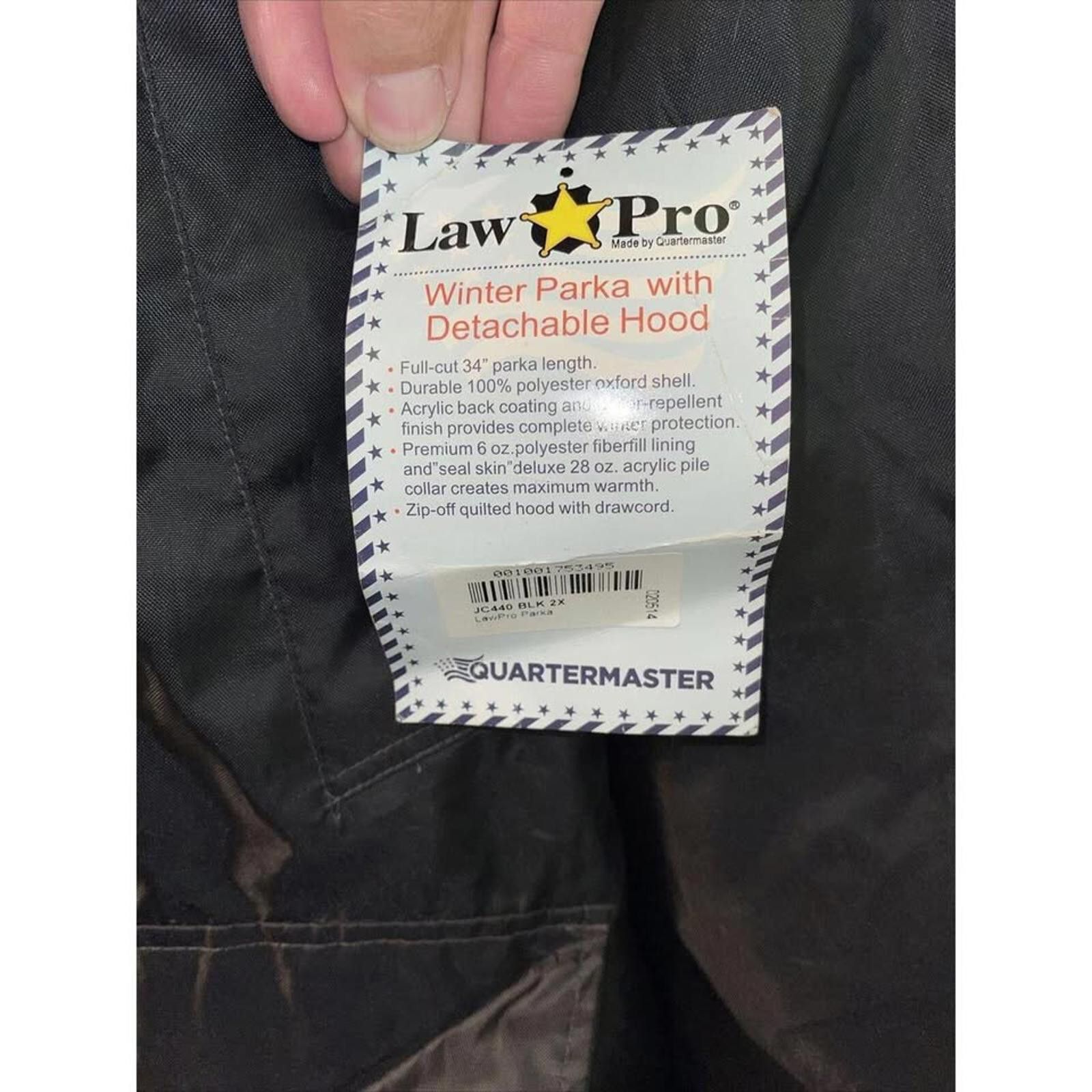 Other HSS Security Winter Jacket - Heavy Duty Black Coat Size US XXL / EU 58 / 5 - 7 Thumbnail