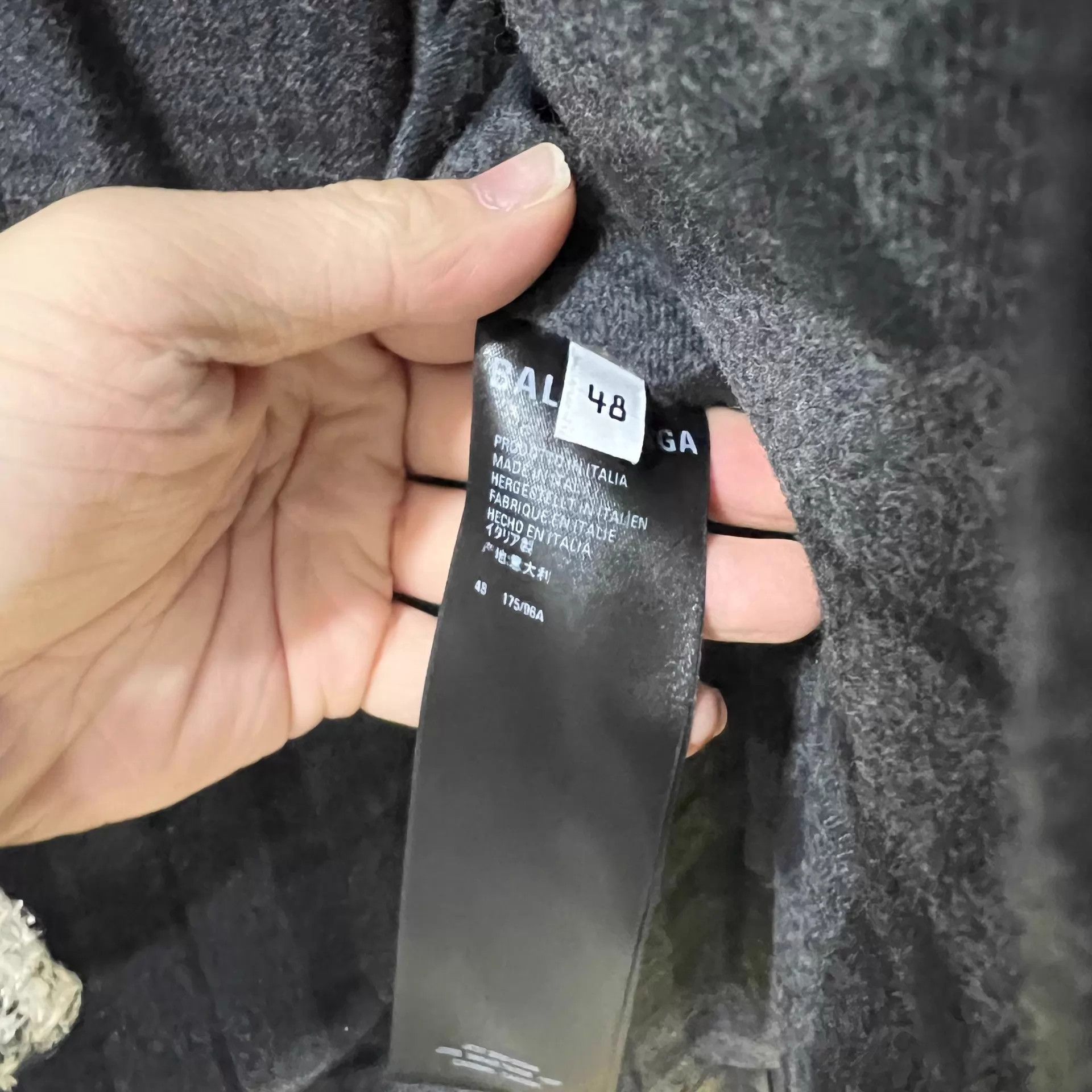 Balenciaga Balenciaga Leather Check Jacket New With Tags 48 Size US M / EU 48-50 / 2 - 4 Thumbnail