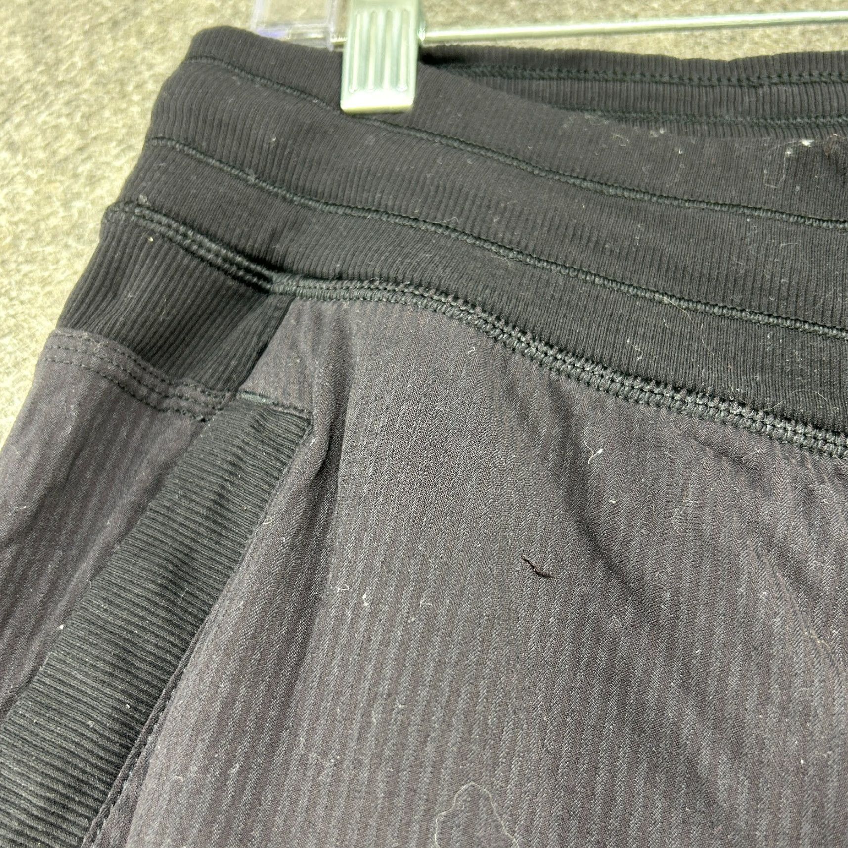 Lululemon Lululemon Pants Womens 10 Black Studio Pant Flared Leg Relaxed Swift Lightweight Striped Baggy Drawstring Size 32" / US 10 / IT 46 - 4 Thumbnail
