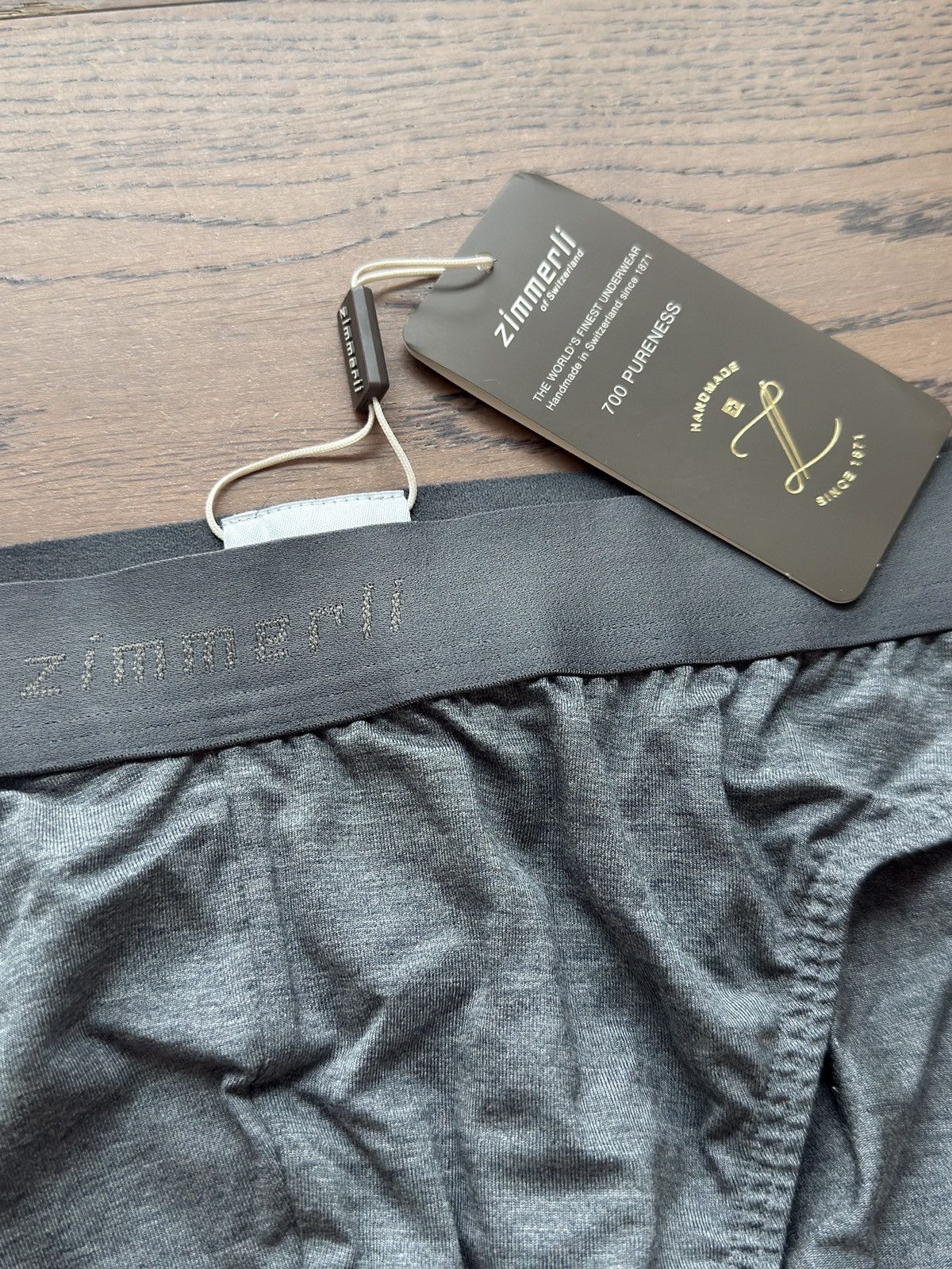Zimmerli Zimmerli of Switzerland Handmade Pureness Brief Underwear Size 36 - 11 Thumbnail