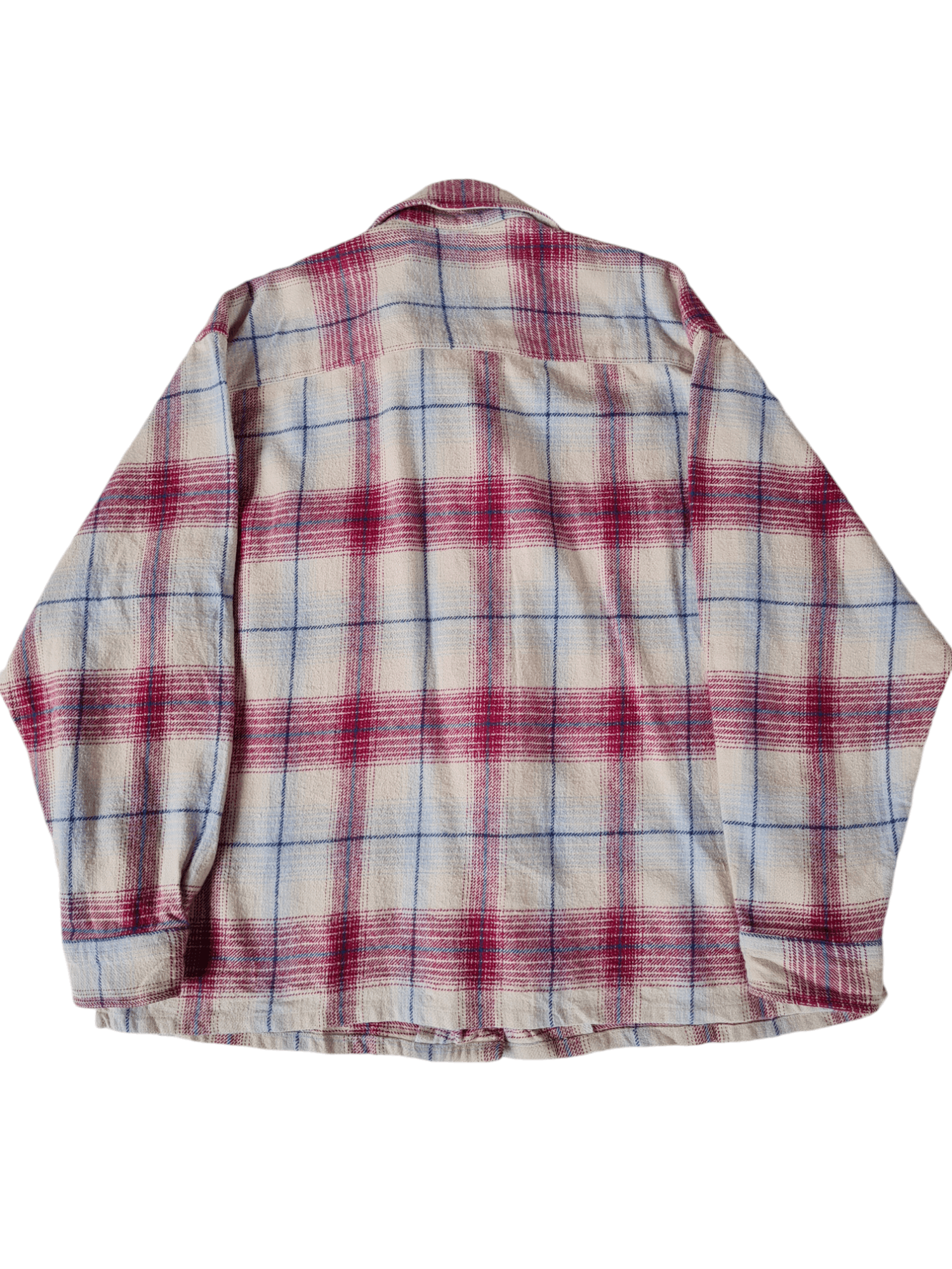 Flannel × Vintage Vtg Dodgest Flannel Jacket Size US M / EU 48-50 / 2 - 2 Thumbnail