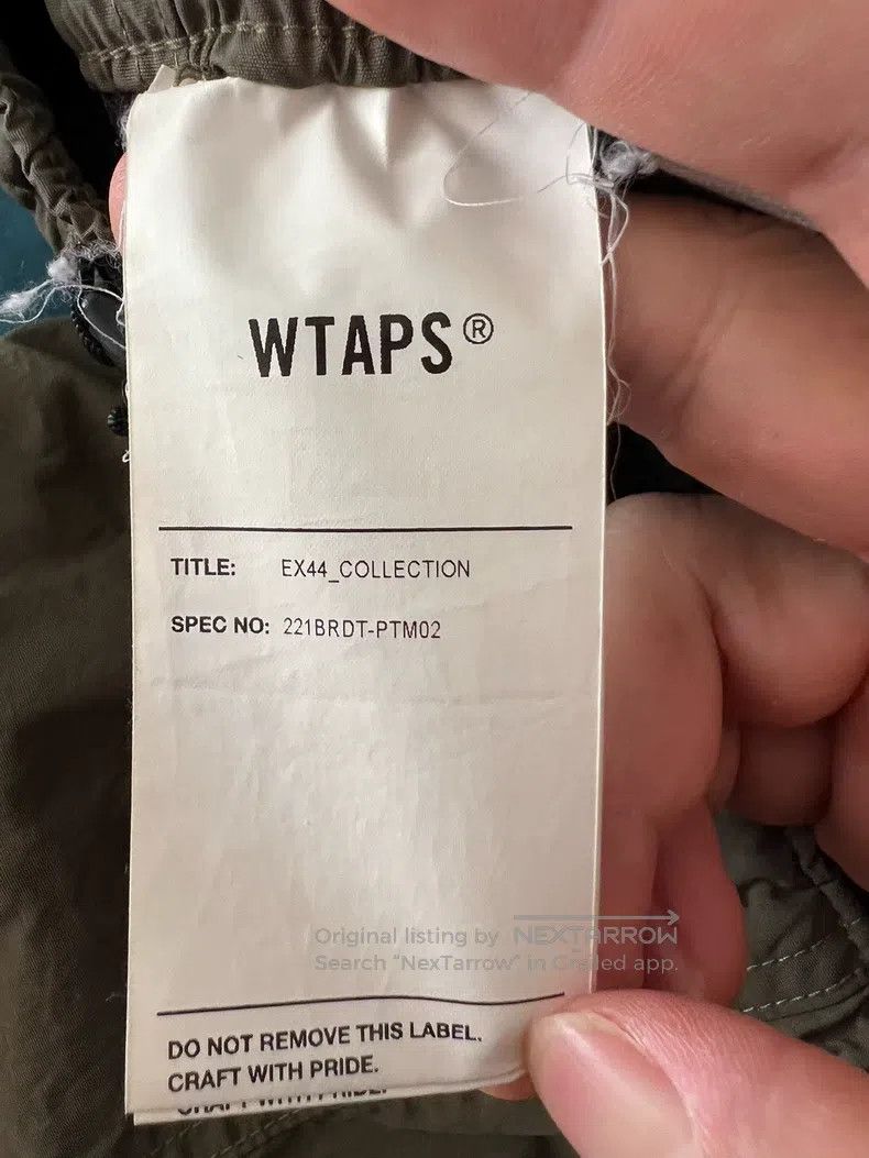 Wtaps Wtaps Utility Cargo Pants, Military Green, Nylon Material Size US 32 / EU 48 - 4 Thumbnail