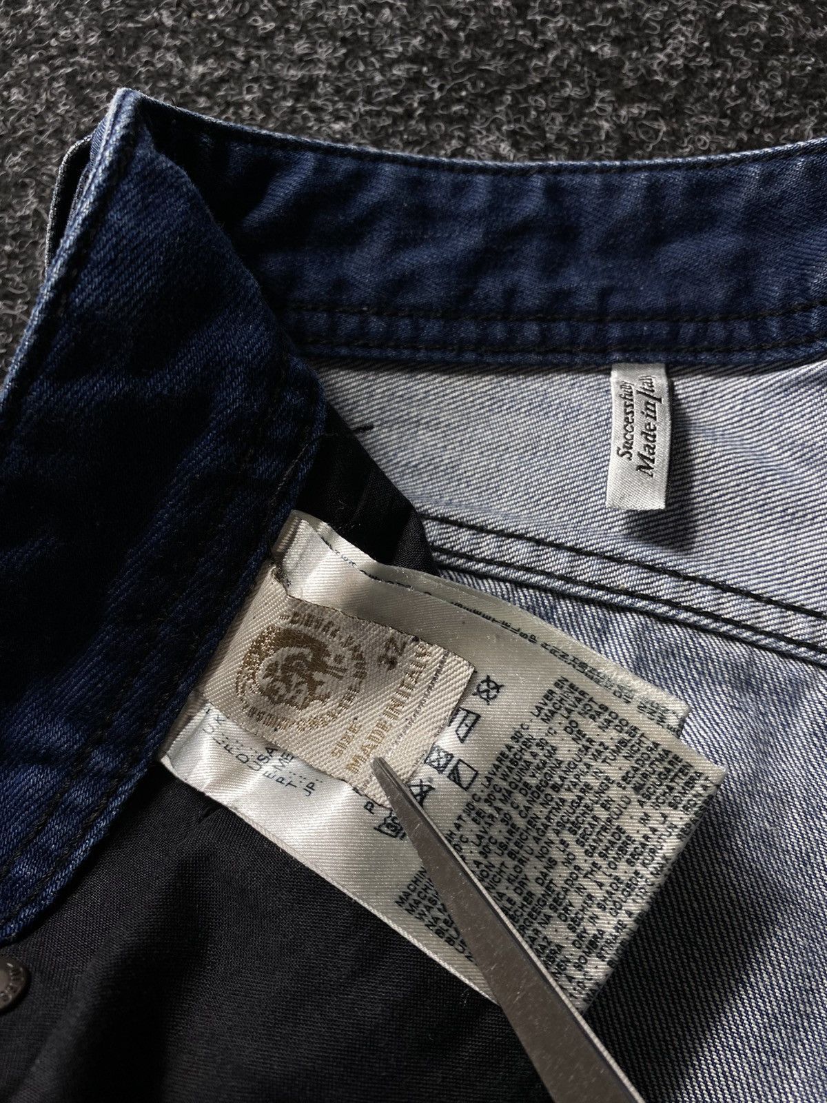 Diesel × If Six Was Nine × Vintage Vintage 90s Y2K Diesel Industry Jeans baggy pants Size US 32 / EU 48 - 7 Thumbnail