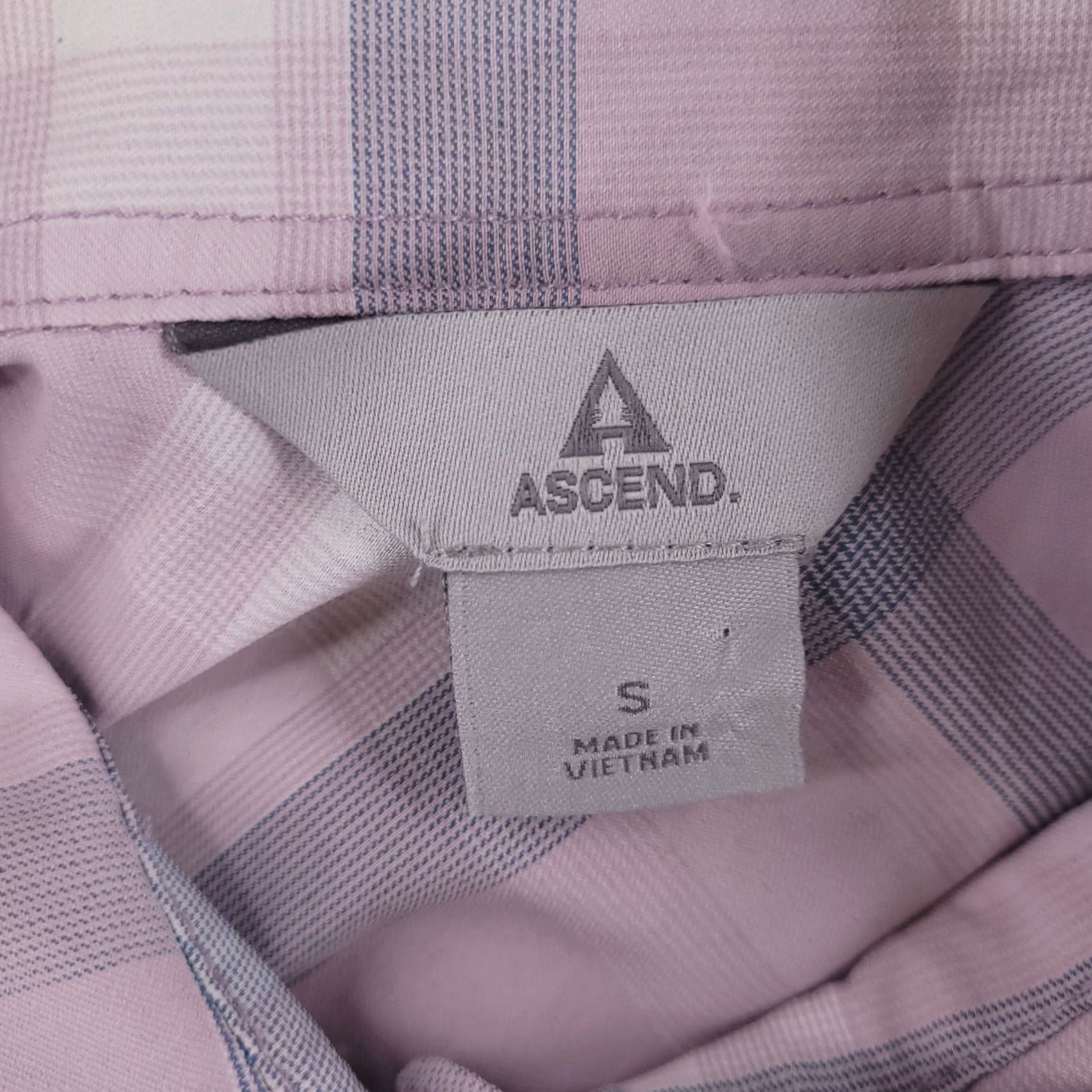 ASCENO Ascend Shirt Womens Small Pink Button-Up Short Sleeve Performance Pink Womens S Size S / US 4 / IT 40 - 5 Thumbnail