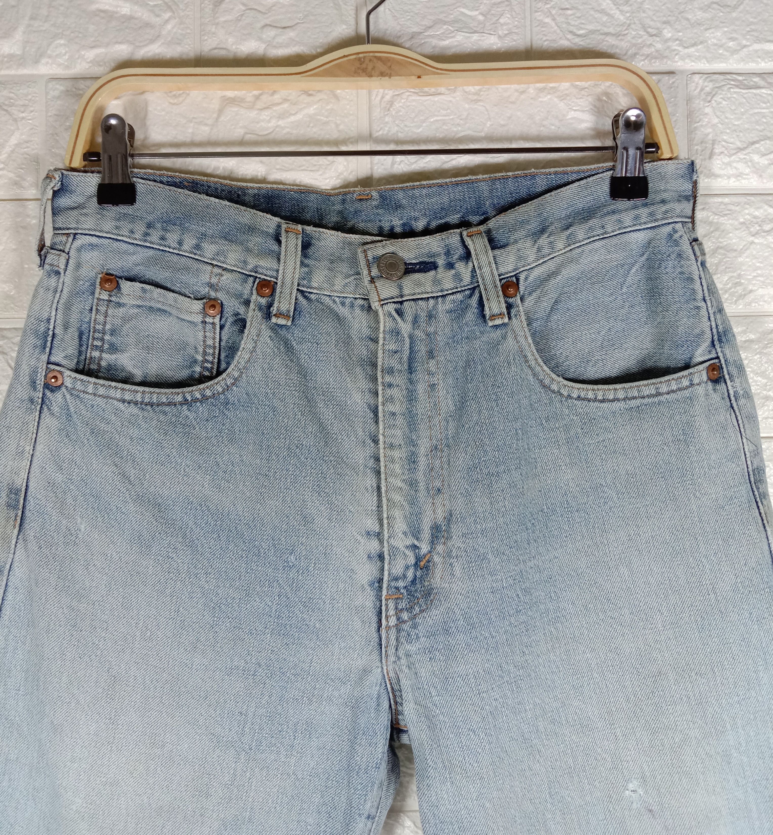 Levi's Vintage Levi's 502xx Jeans Big E Selvedge Talon Denim Size US 31 - 2 Thumbnail