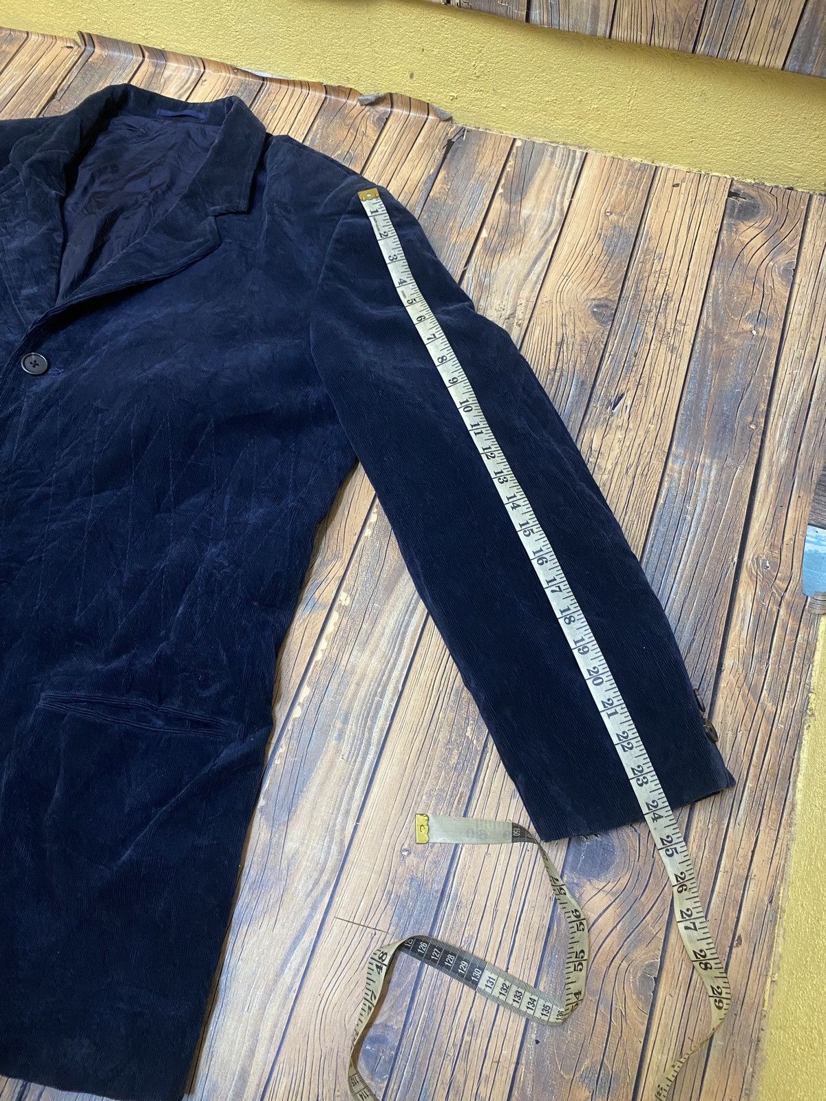 Y's for Men × Yohji Yamamoto Ys for men by yohji yamamoto blue velvet jacket Size US M / EU 48-50 / 2 - 13 Thumbnail