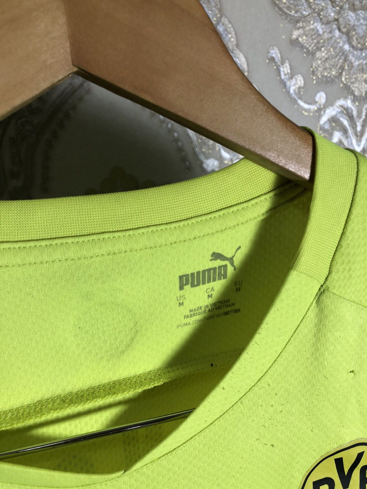 Puma VINTAGE PUMA FC BORUSSIA DORTMUND GERMANY SOCCER JERSEY Y2K Size US M / EU 48-50 / 2 - 5 Thumbnail