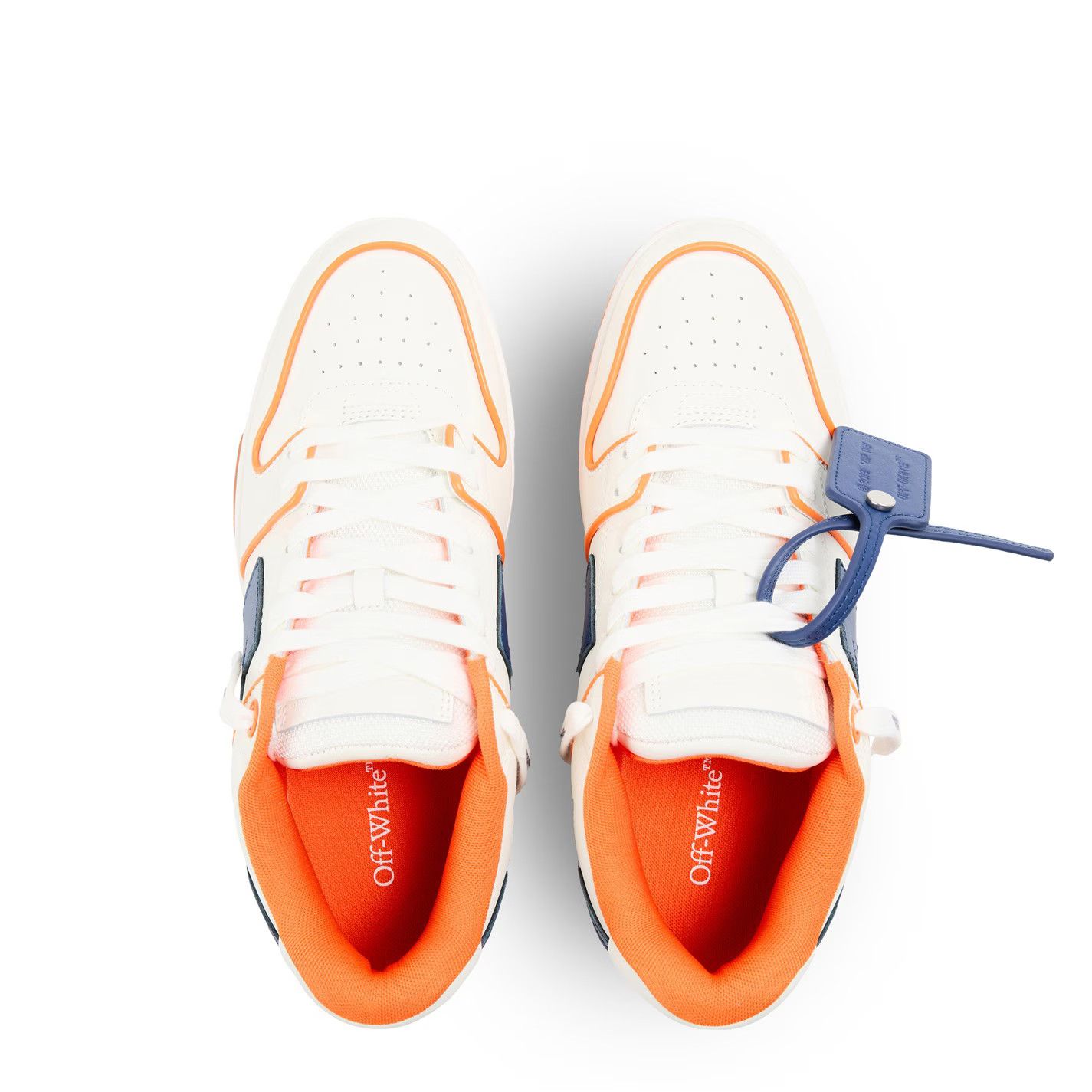 Off-White o1g2r1mq0226 Outofoffice Low-Top Trainers in Multicolor Size US 5.5 / EU 38 - 3 Thumbnail