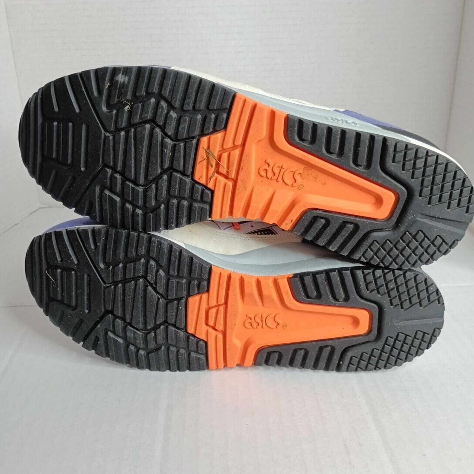 Asics ASICS Sports Style Shoes GEL-LYTE III Orange Purple Men Sz 7 Size US 7 / EU 40 - 6 Thumbnail