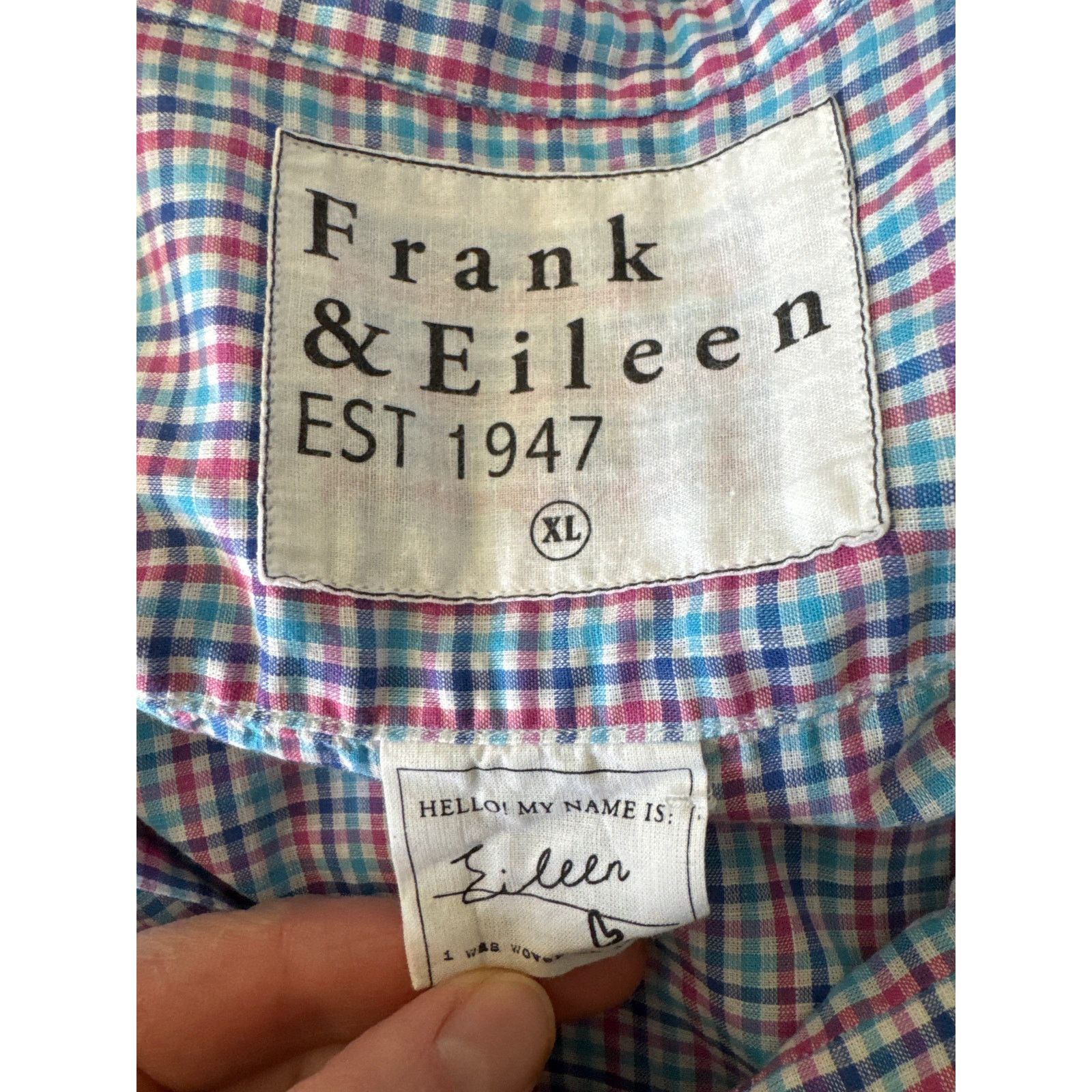 Frank & Eileen FRANK & EILEEN "Eileen" Relaxed Button Down Shirt XL Size XL / US 12-14 / IT 48-50 - 3 Thumbnail