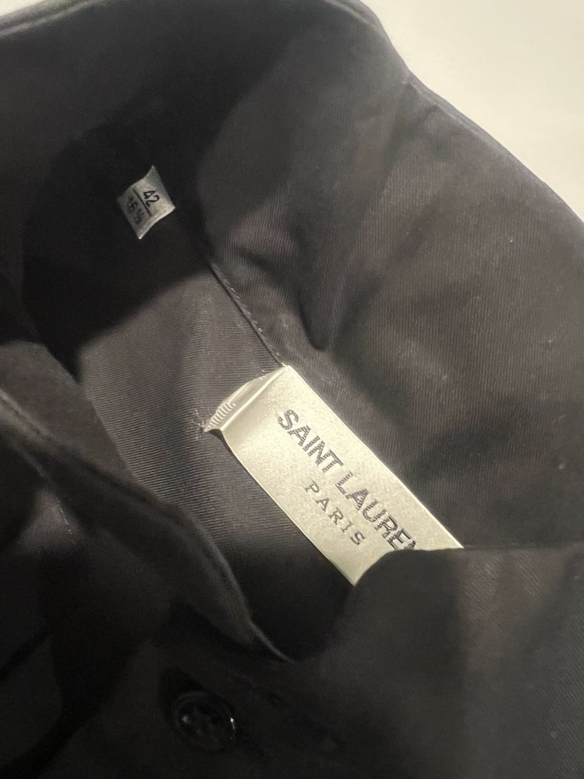 Saint Laurent Paris Saint Laurent tuxedo shirt. 42/16.5. $1190 Size US L / EU 52-54 / 3 - 5 Thumbnail