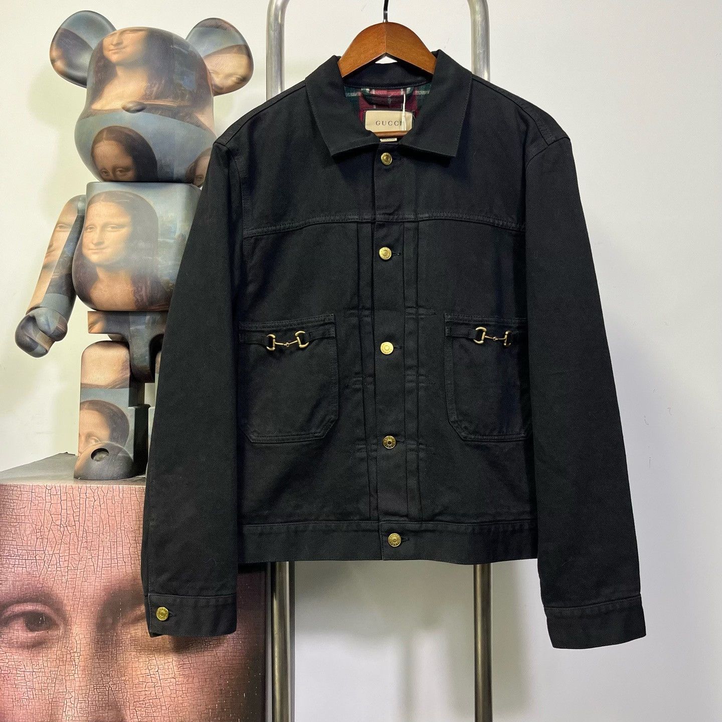Gucci Gucci Denim Black Light Jacket s Men Size US S / EU 44-46 / 1 - 1 Thumbnail