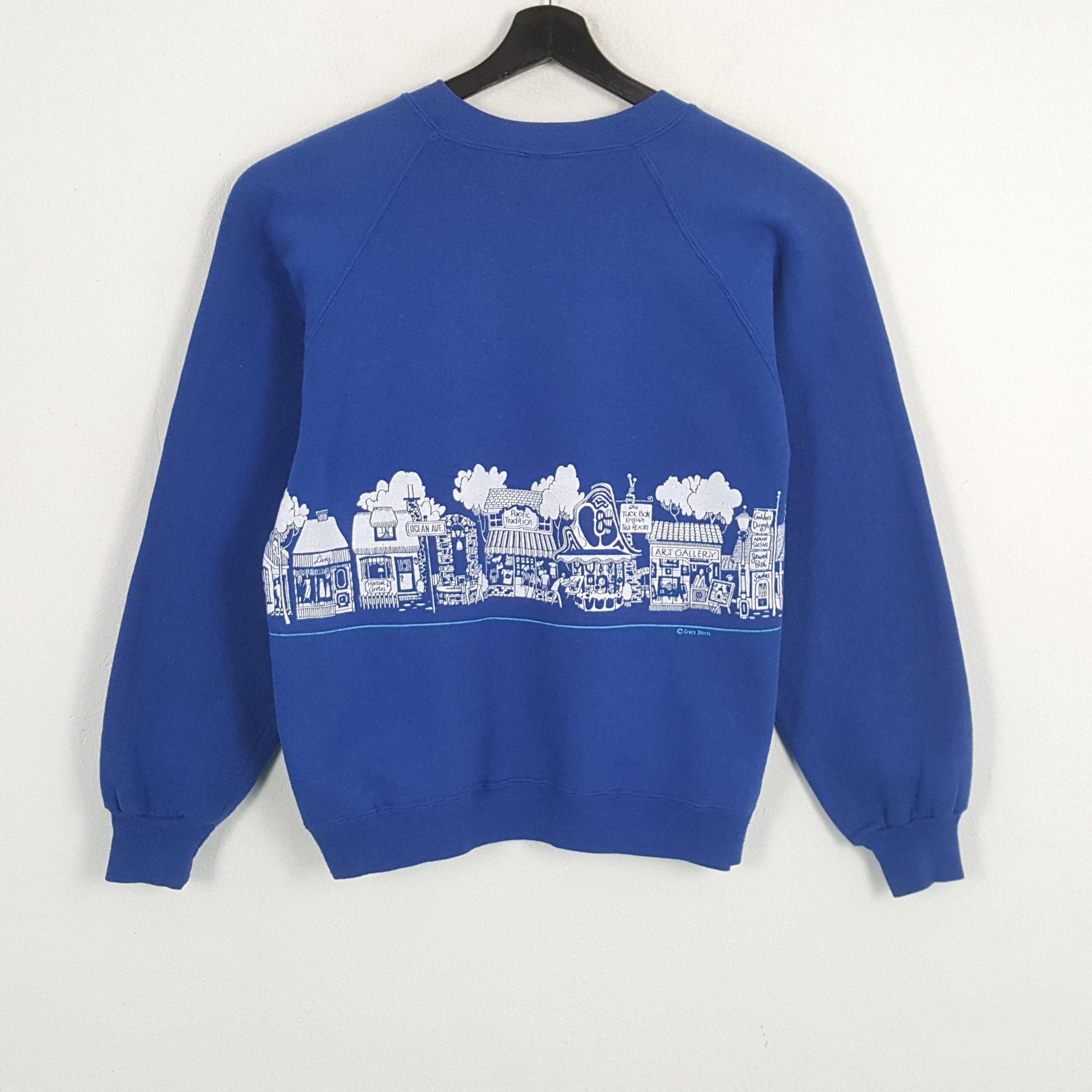 Vintage Vintage Crazy Shirt Sweatshirt CARMEL BY THE SEA Size US M / EU 48-50 / 2 - 3 Thumbnail