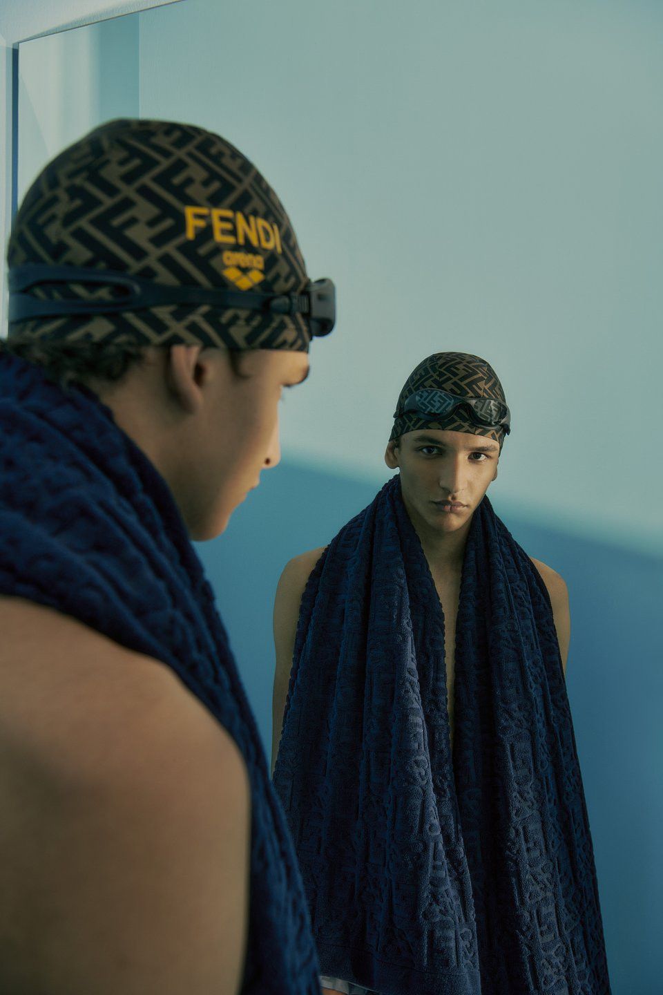 Fendi Fendi x Arena Swim Goggles Size ONE SIZE - 2 Thumbnail