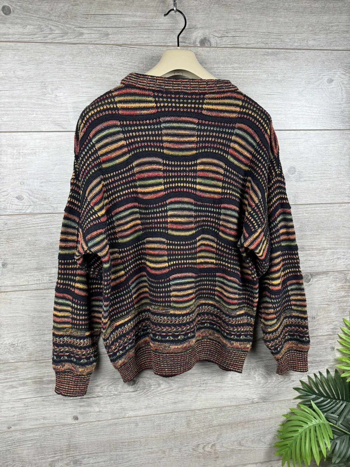 Coogi Sweater Y2K Style Coggi Multicolour Rare Vintage Size US L / EU 52-54 / 3 - 12 Thumbnail