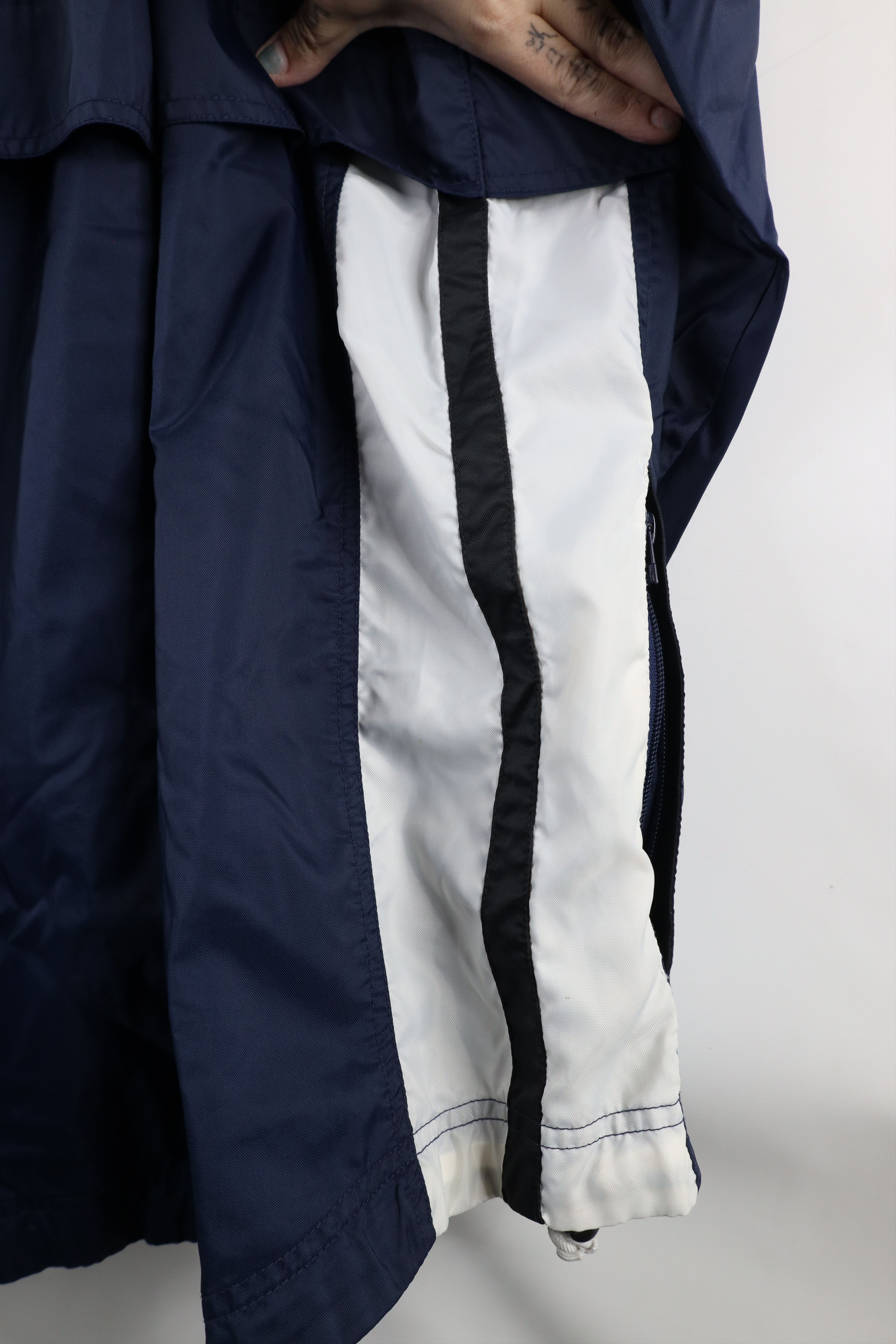 Nike × Vintage Vintage 90s Nike Mini Swoosh Hooded Pullover Anorak Jacket Size US XXL / EU 58 / 5 - 12 Thumbnail