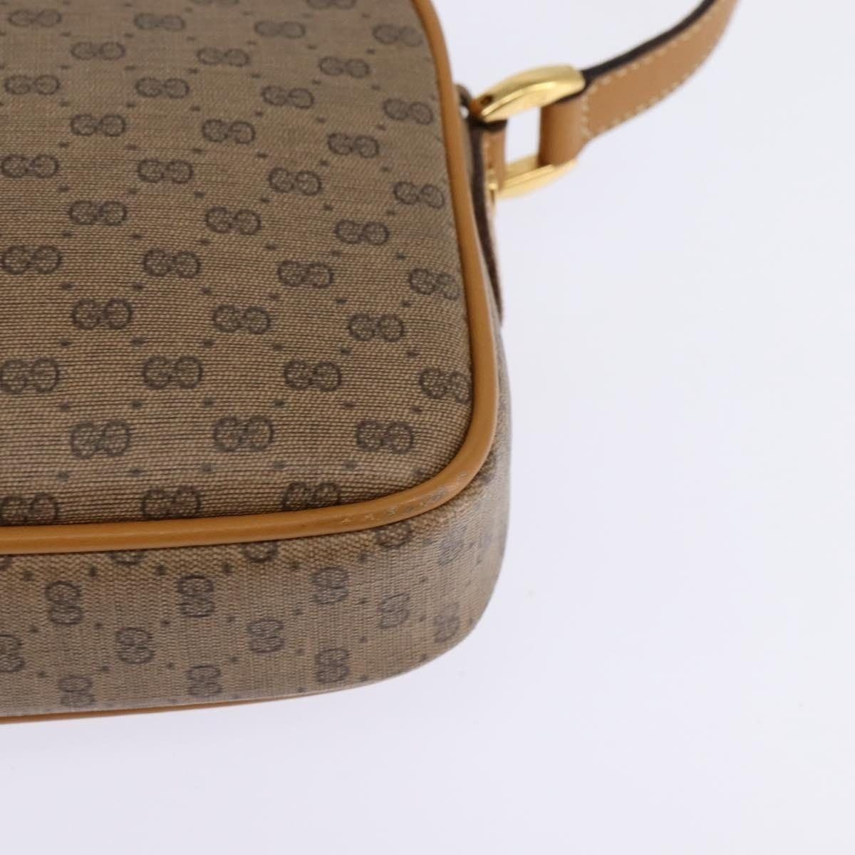 Gucci Gucci Micro GG Supreme Shoulder Bag Beige Size ONE SIZE - 9 Thumbnail
