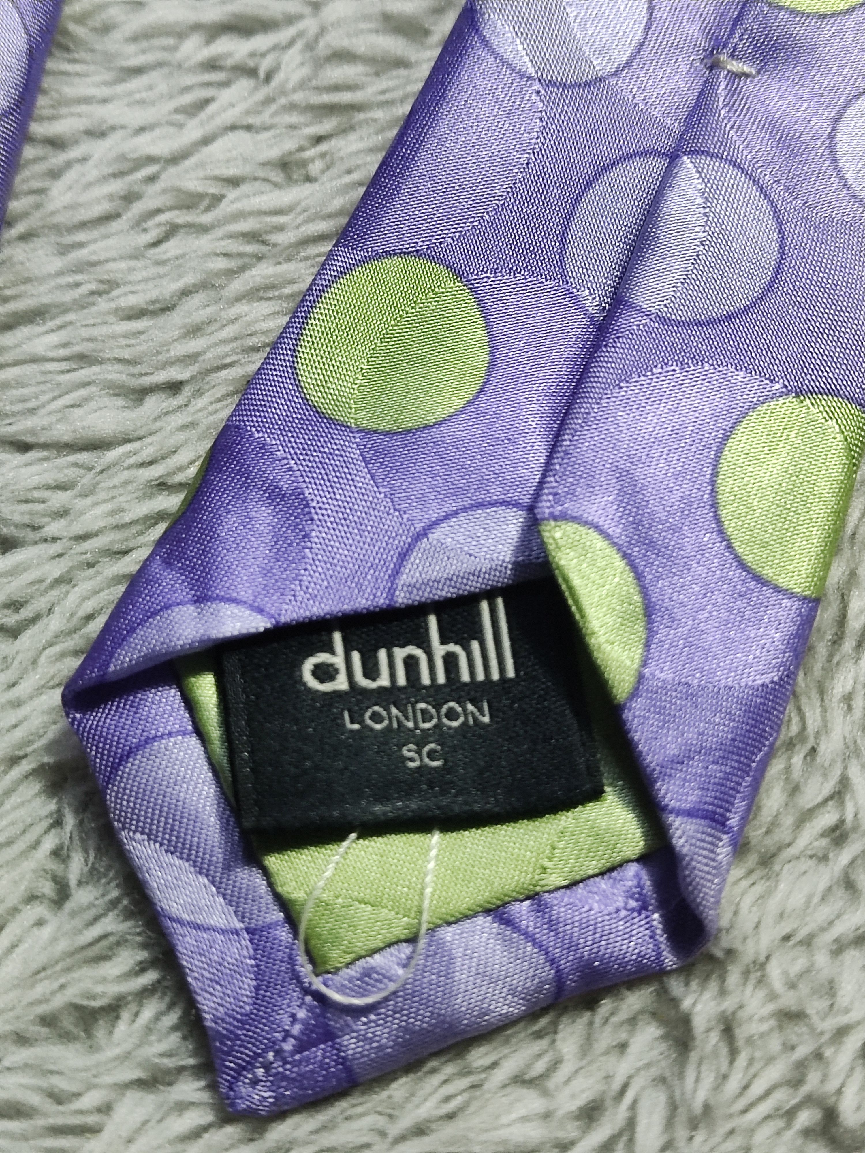 Alfred Dunhill VTG Alfred Dunhill London Silk Ties Made in England & Italy Size ONE SIZE - 17 Thumbnail