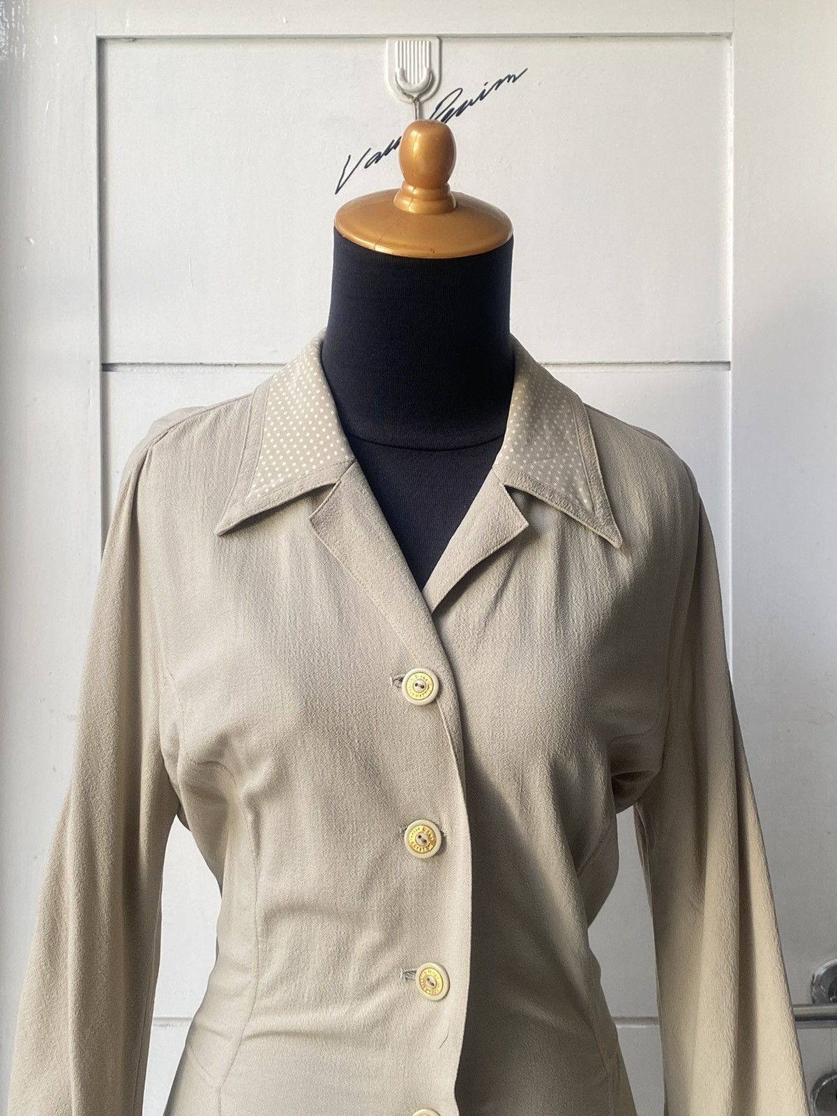 Dior DIOR Mademeiselle Midi Dress Size XS / US 0-2 / IT 36-38 - 6 Thumbnail