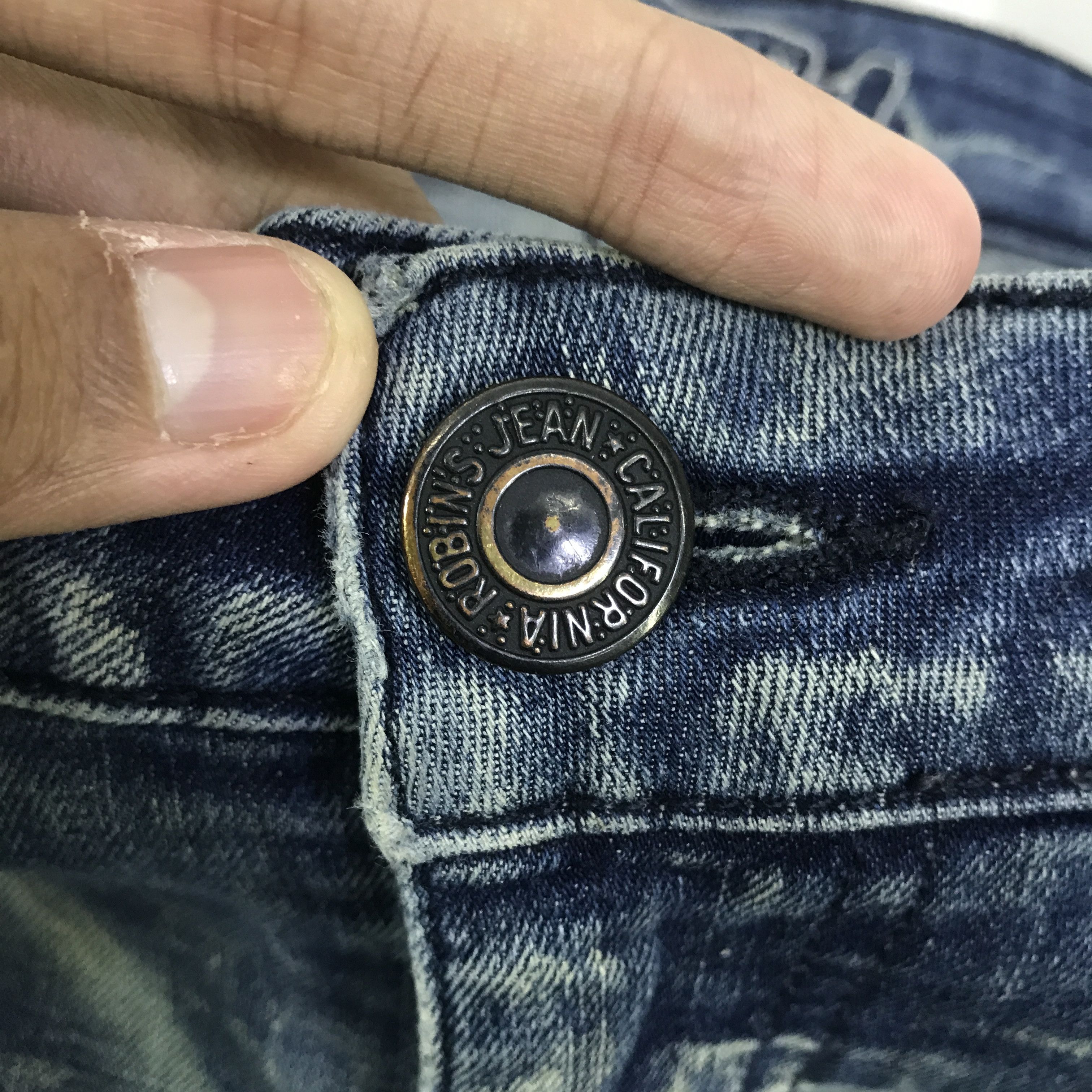 Robins Jeans Vintage Robins Jeans bikers style skinny pants K129B12 Size US 30 / EU 46 - 13 Thumbnail