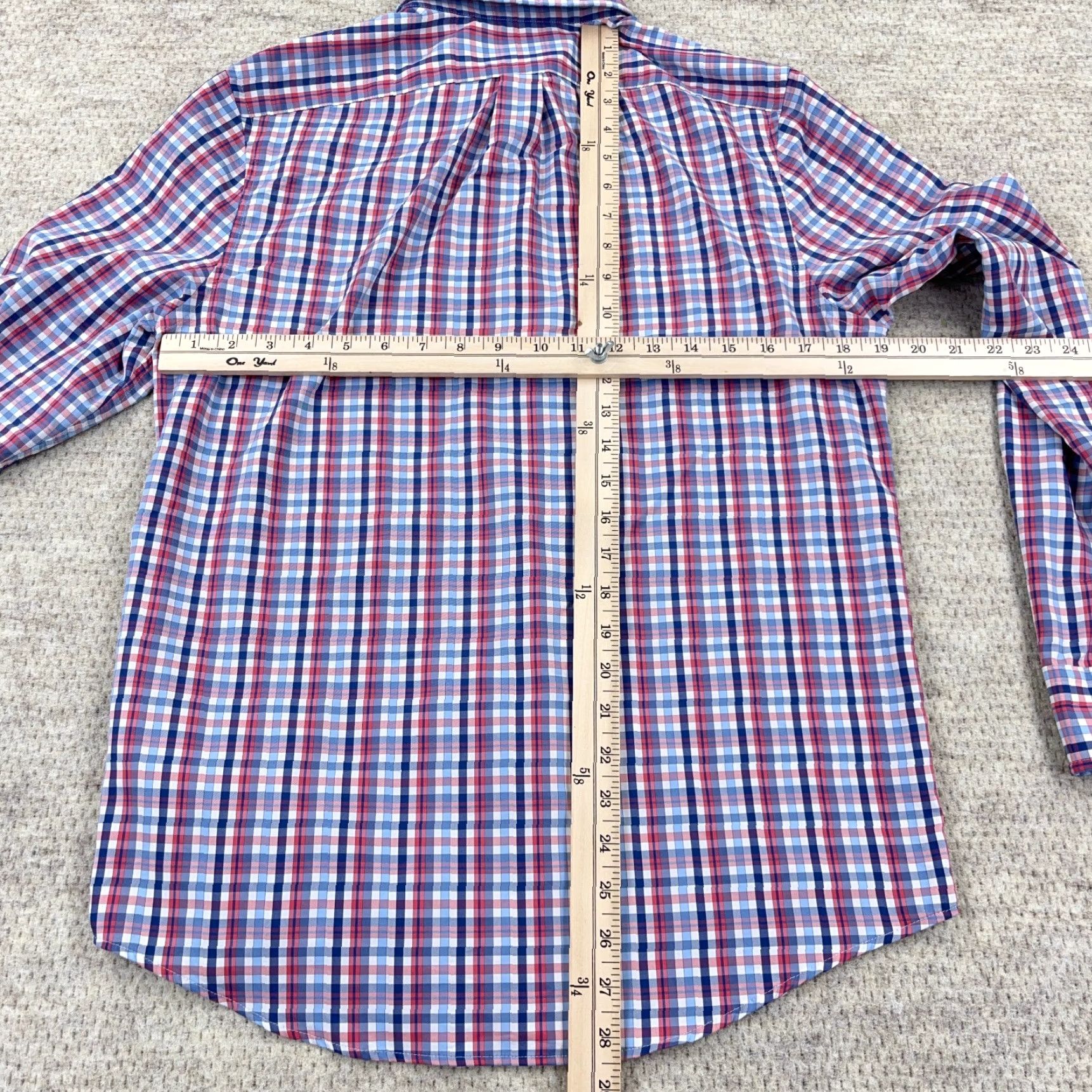 Vineyard Vines Vineyard Vines Shirt Men Small Blue Pink Performance Button Up Nylon Slim Fit Shirt Mens Vineyard Vines Plaid All Seasons 90s? Size US S / EU 44-46 / 1 - 6 Thumbnail