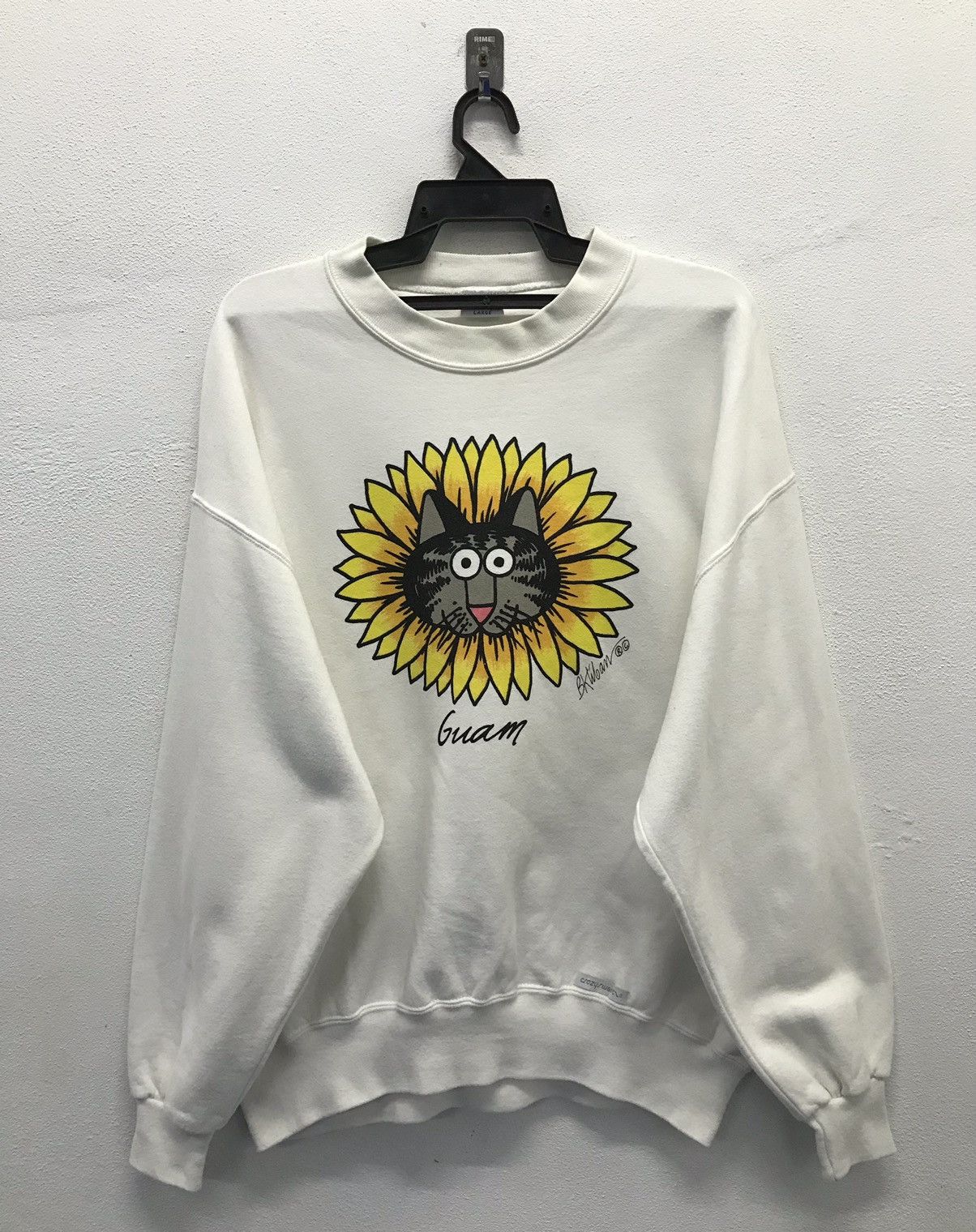 Vintage Crazy Shirts Hawaii B.Kliban Made In Usa Sweatshirt