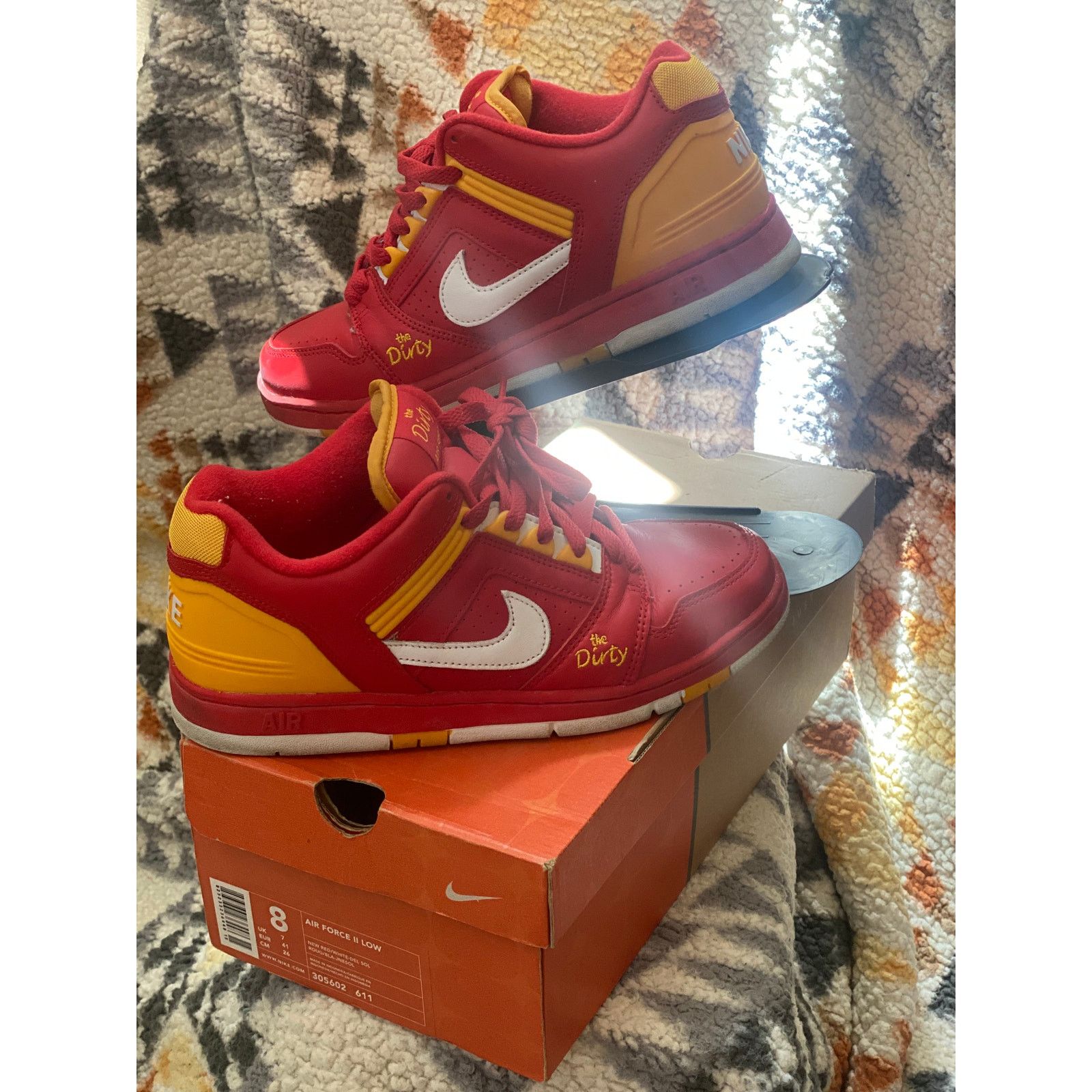 Nike Nike Air Force 2 Low "The Dirty" m8/ w.9.5 Size US 8 / EU 41 - 1 Thumbnail