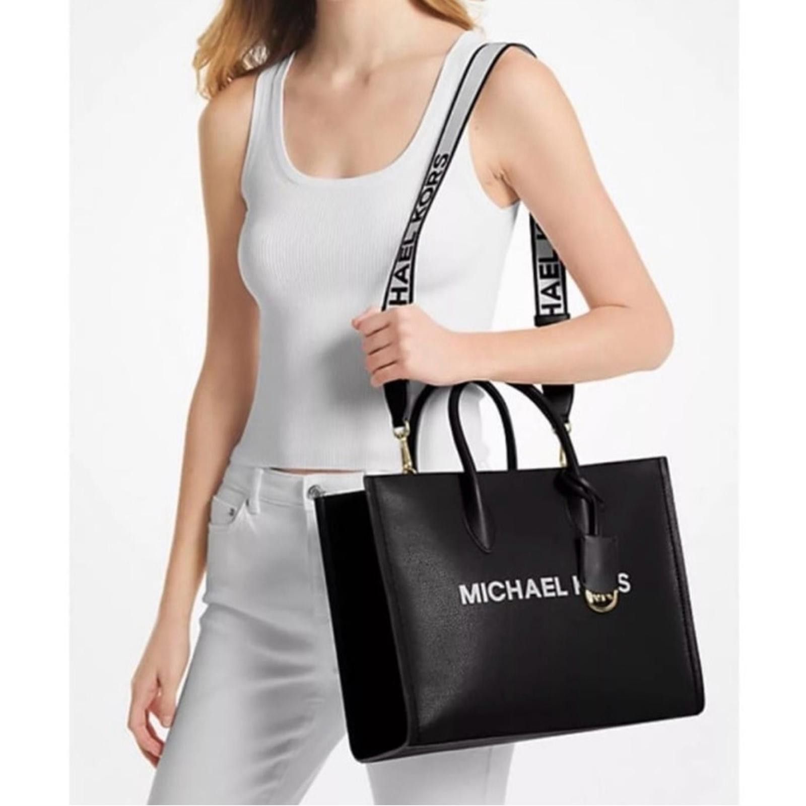 Michael Kors Michael Kors Morelia Structured Tote Bag NWT Size ONE SIZE - 5 Thumbnail