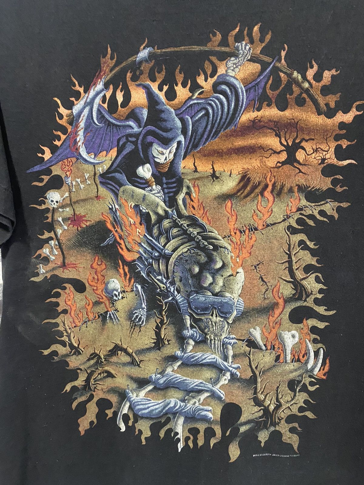 Band Tees × Vintage 1994 Megadeath Youthanasia Tour Shirt Size US L / EU 52-54 / 3 - 2 Thumbnail