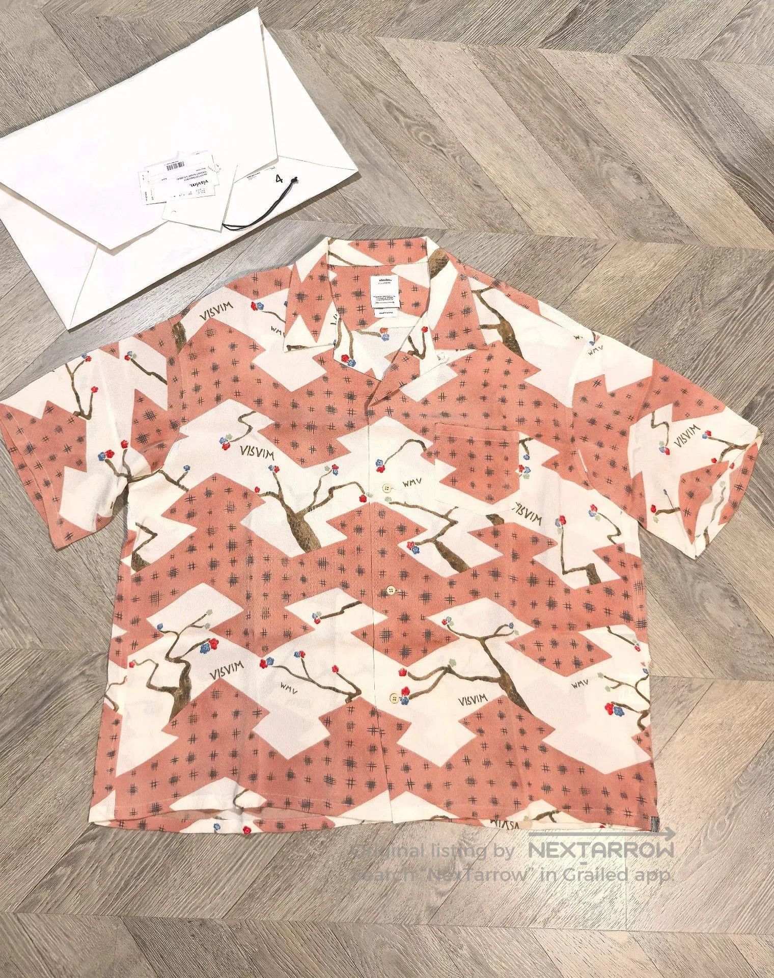 Visvim visvim silk hawaiian shirt with floral design. Size US S / EU 44-46 / 1 - 1 Thumbnail
