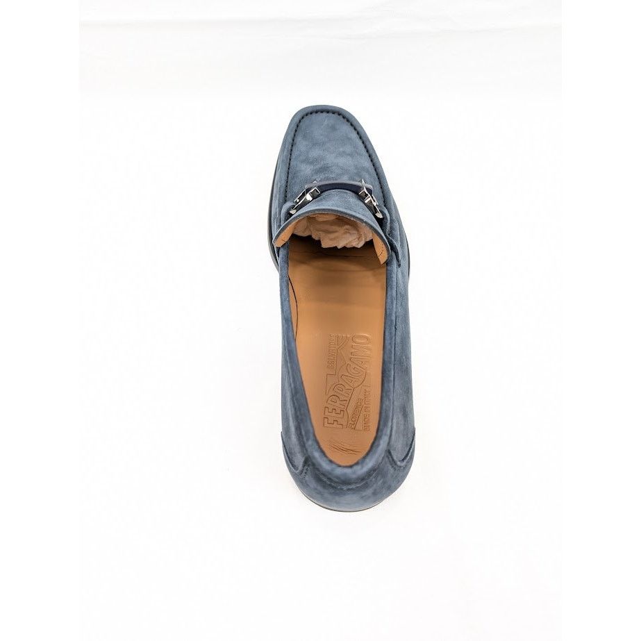 Salvatore Ferragamo o1rshd1 Loafers in Blue Size US 7 / EU 40 - 14 Thumbnail