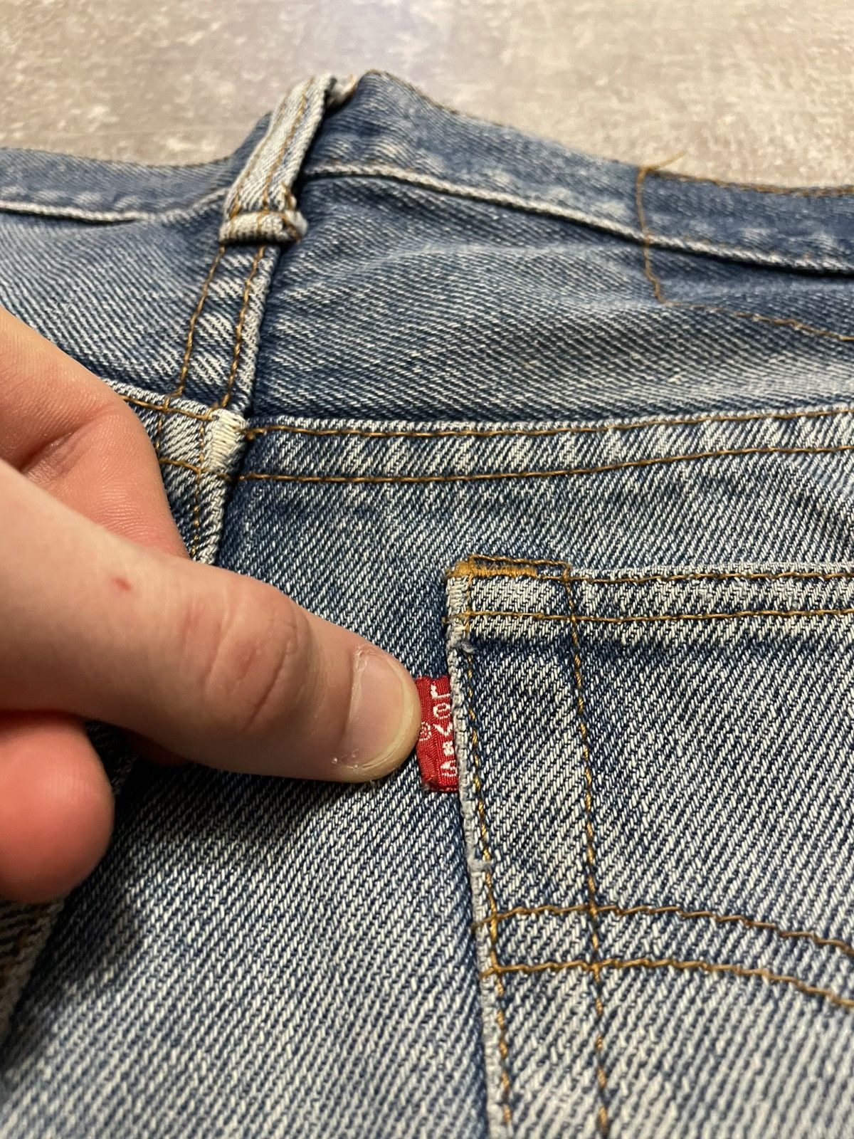 Levi's × Levi's Vintage Clothing × Vintage Vintage Levis Blue Denim Jeans Shorts Size 30 Size US 30 / EU 46 - 17 Thumbnail