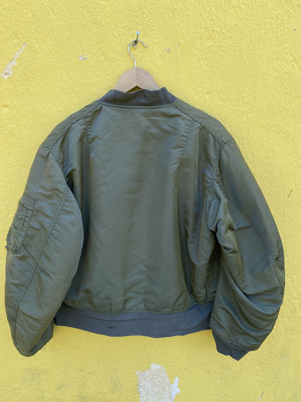 Alpha Industries × Vintage Vintage MA-1 Alpha Industries Bomber jacket Size US L / EU 52-54 / 3 - 15 Thumbnail