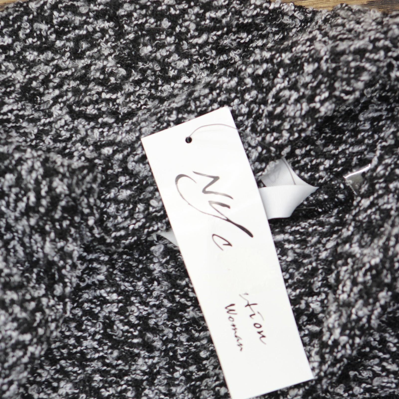 Other Nwt Ny Collection Cowl Neck Pullover Sweater Black Multi 1x Size XL / US 12-14 / IT 48-50 - 3 Thumbnail