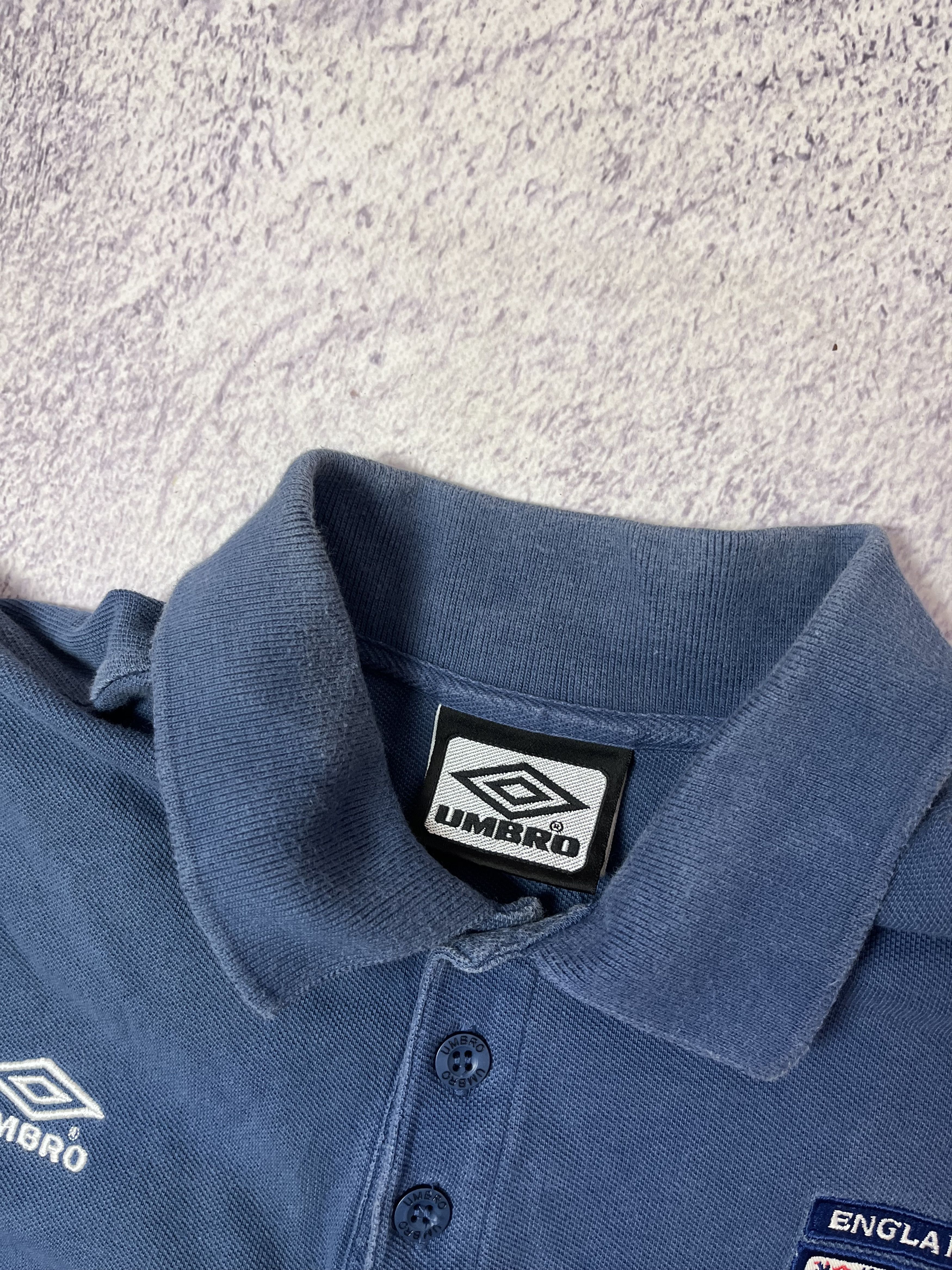 Umbro × Vintage Vintage football polo Umbro England Rebook size L Size US L / EU 52-54 / 3 - 6 Thumbnail