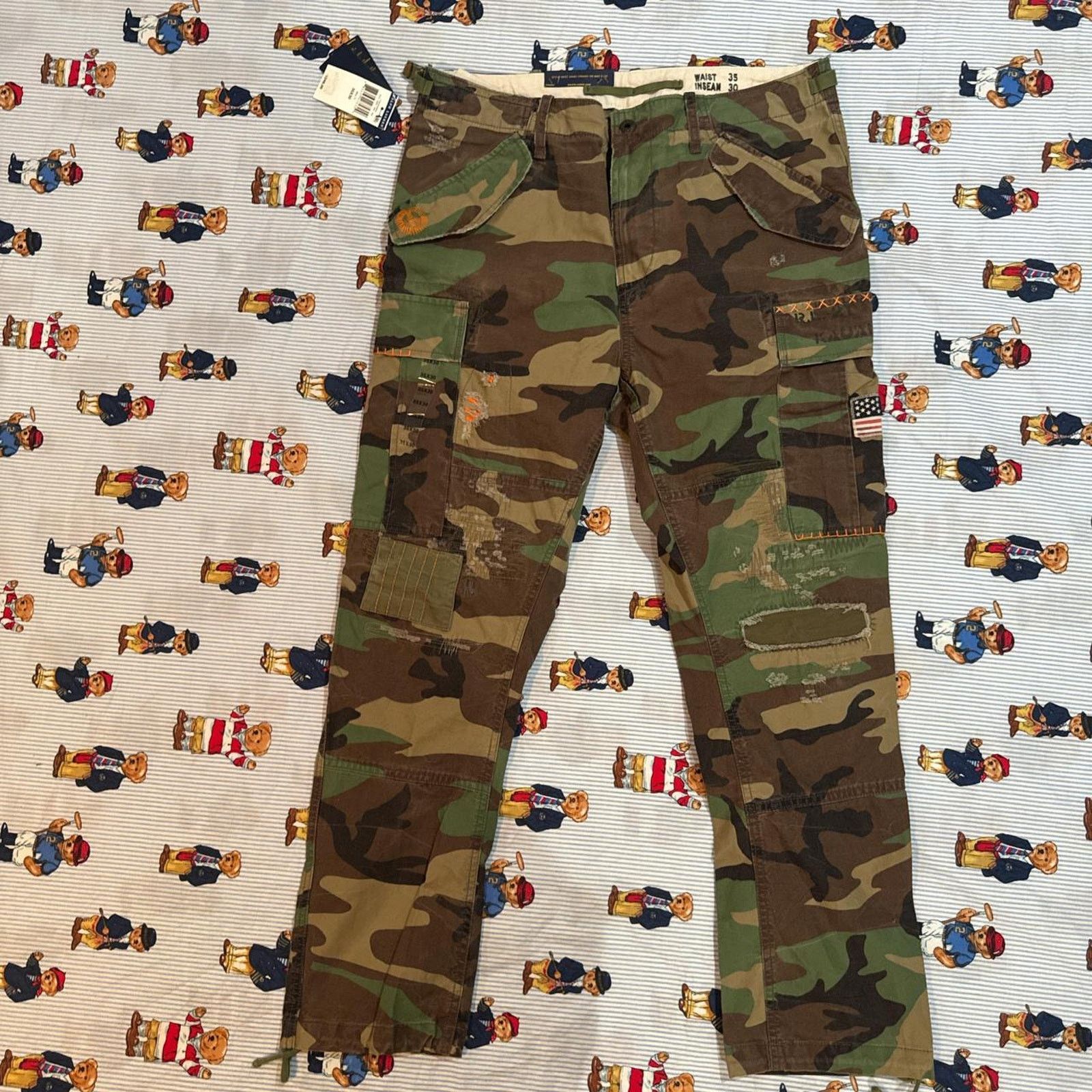 Polo ralph lauren camouflage cargo