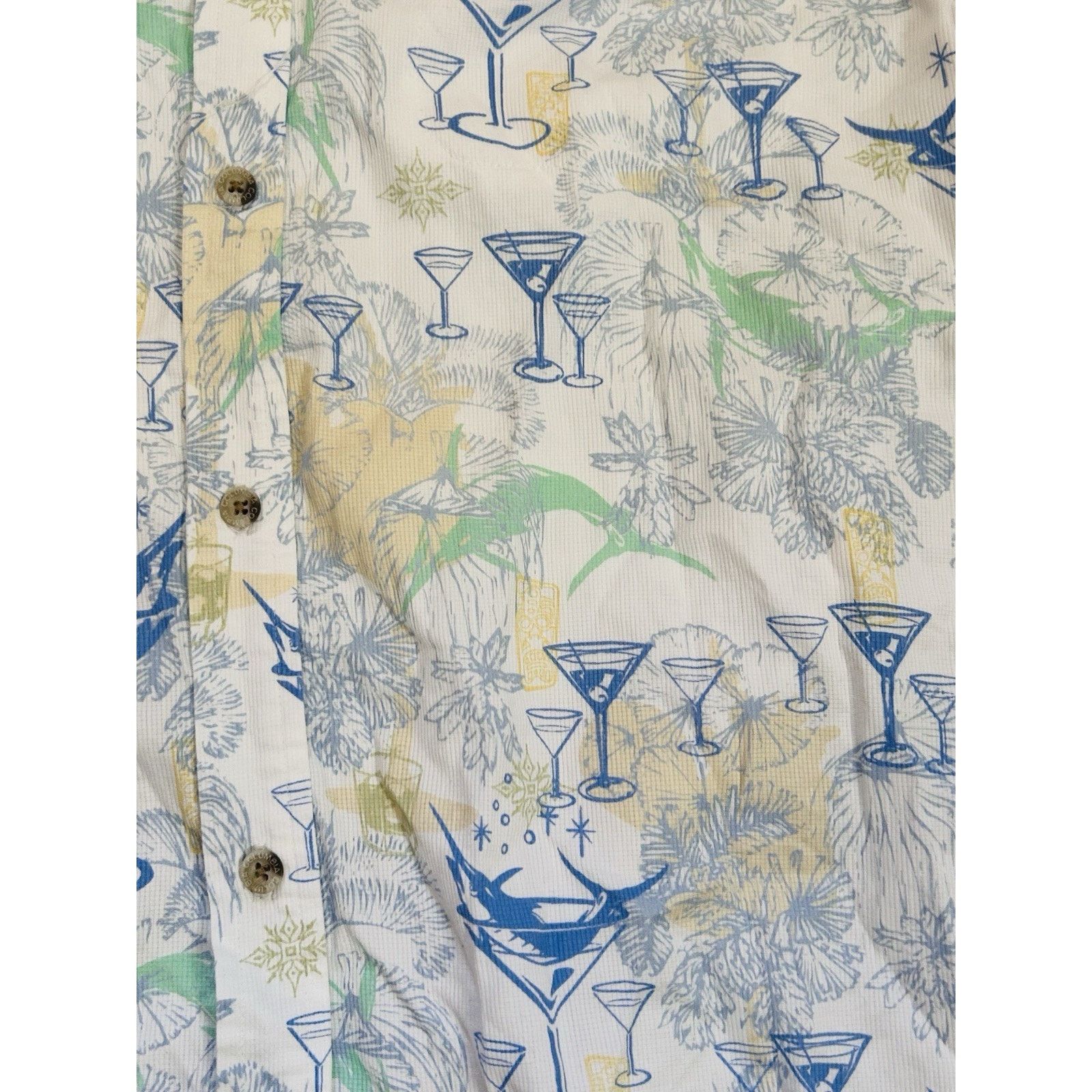 Columbia Columbia River Lodge Button Front Men Shirt Med Vented Theme Size US M / EU 48-50 / 2 - 6 Thumbnail