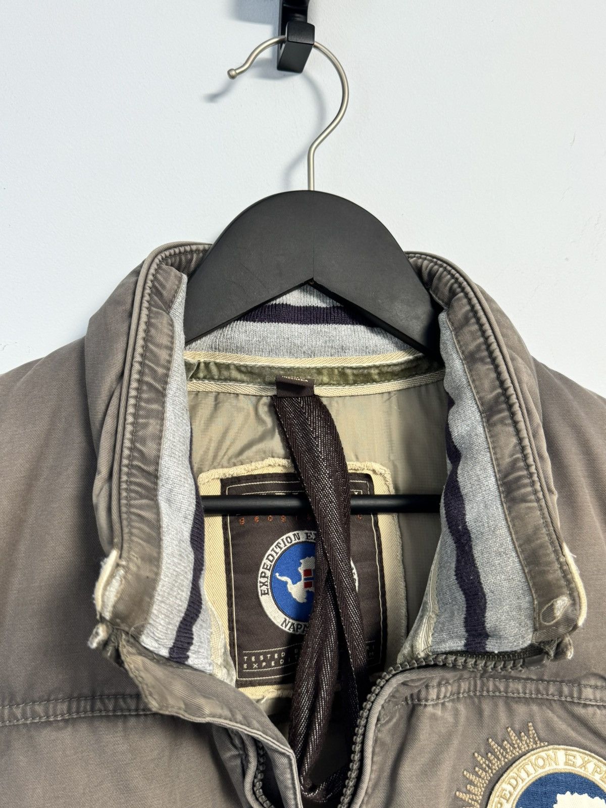 Napapijri Napapijri Vest Vintage 90’s Style hype Beige Size US L / EU 52-54 / 3 - 10 Thumbnail