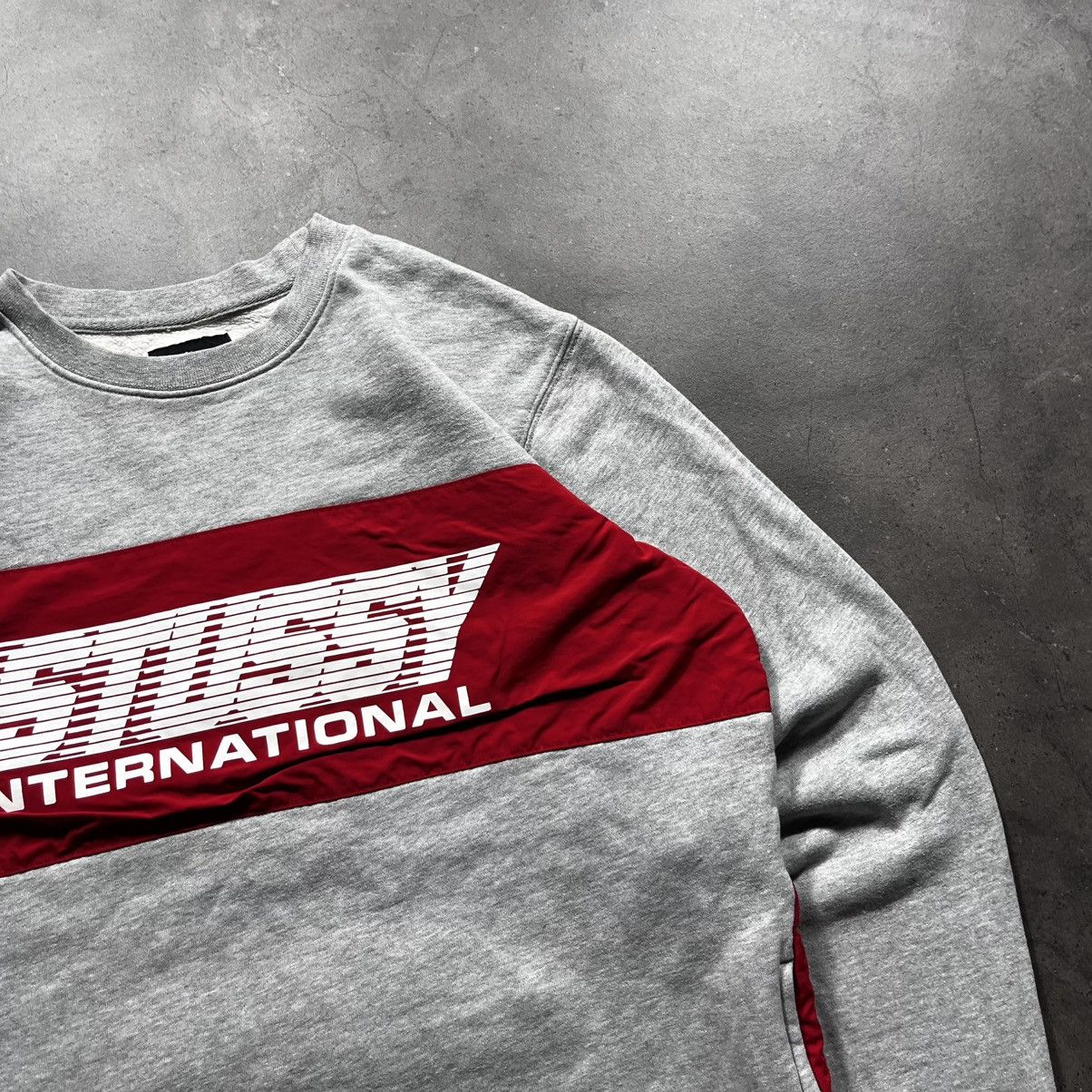 Stussy Vintage 00s Stussy International BigLogo Crewneck Sweatshirt Size US L / EU 52-54 / 3 - 4 Thumbnail