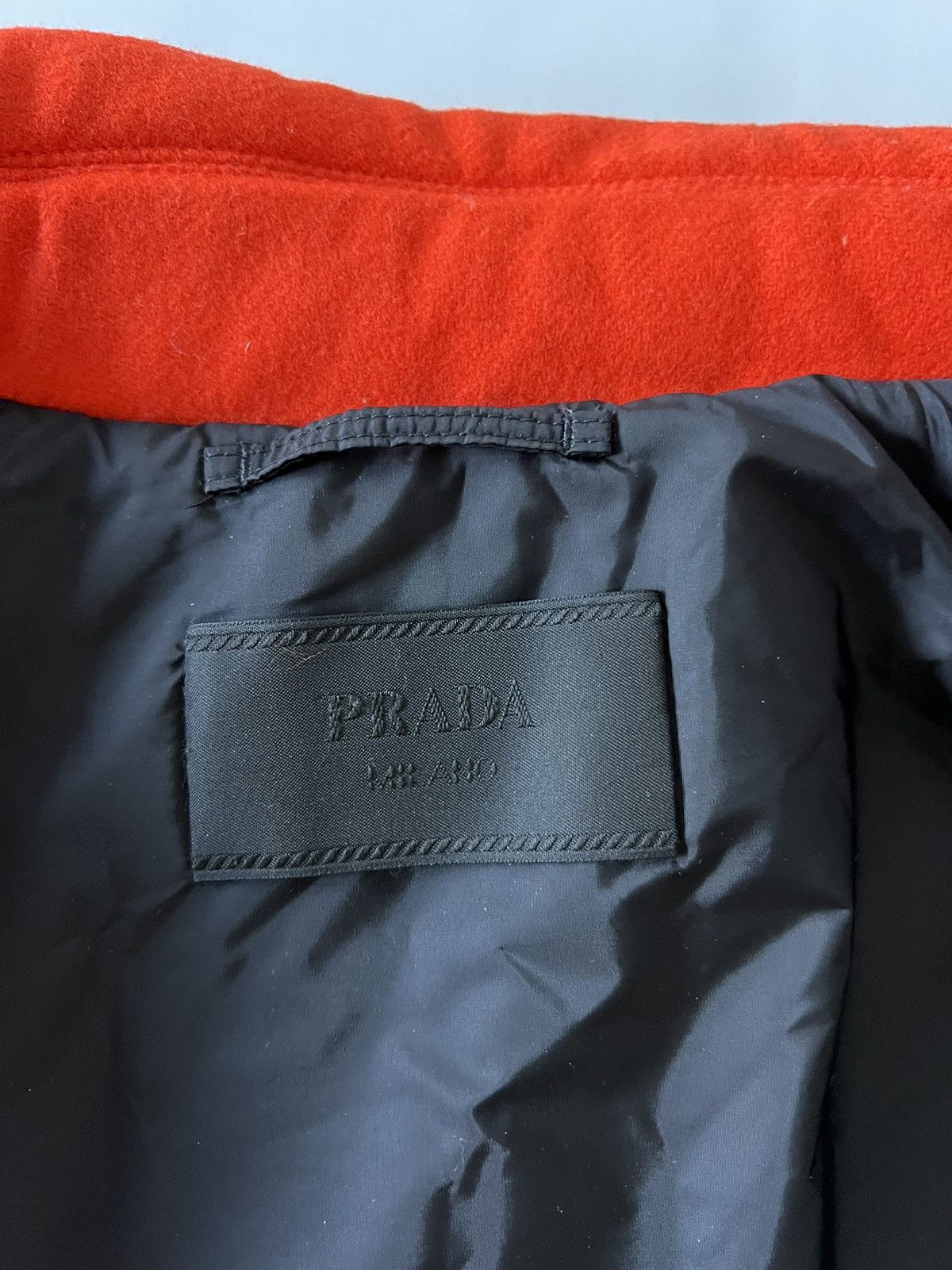 Prada Prada FW18 Logo Wool Padded Jacket Size US S / EU 44-46 / 1 - 10 Thumbnail